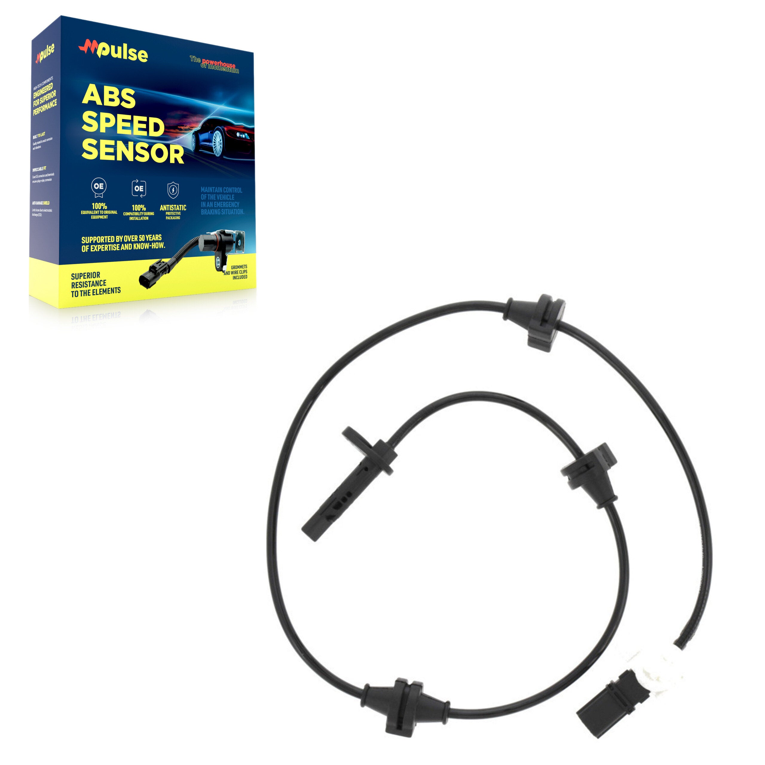 Mpulse SEN-2ABS3210 ABS Wheel Speed Sensor for 2014-2026 Honda Passport, Honda Ridgeline, Honda Pilot - Rear Left