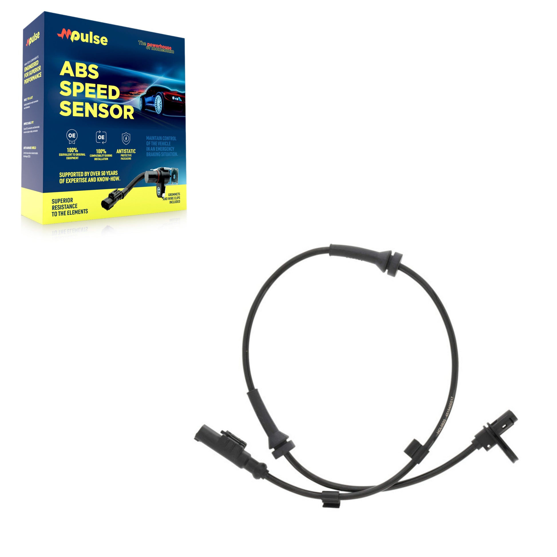 Mpulse SEN-2ABS3218 ABS Wheel Speed Sensor for 2008-2016 Smart Fortwo - Front