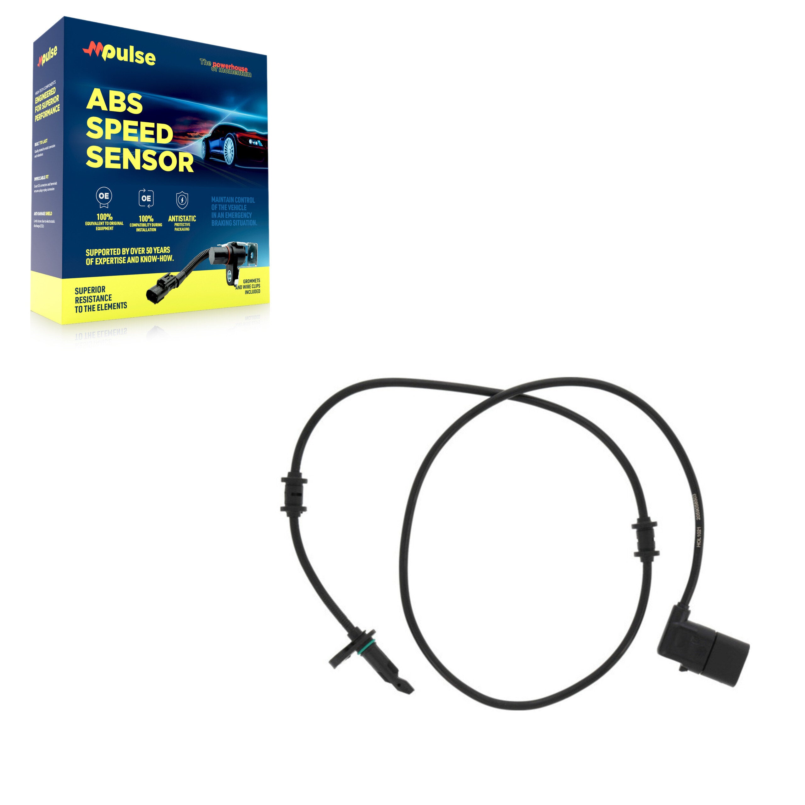 Mpulse SEN-2ABS3221 ABS Wheel Speed Sensor for 2015-2023 Mercedes-Benz C300, Mercedes-Benz C43 AMG, Mercedes-Benz C350e - Rear