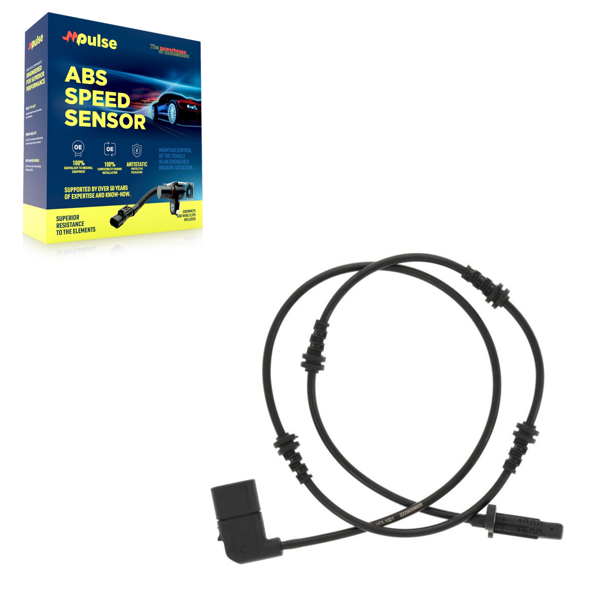 Mpulse SEN-2ABS3250 ABS Wheel Speed Sensor for 2015-2020 Mercedes-Benz S450, Mercedes-Benz S560e, Mercedes-Benz S65 AMG - Front