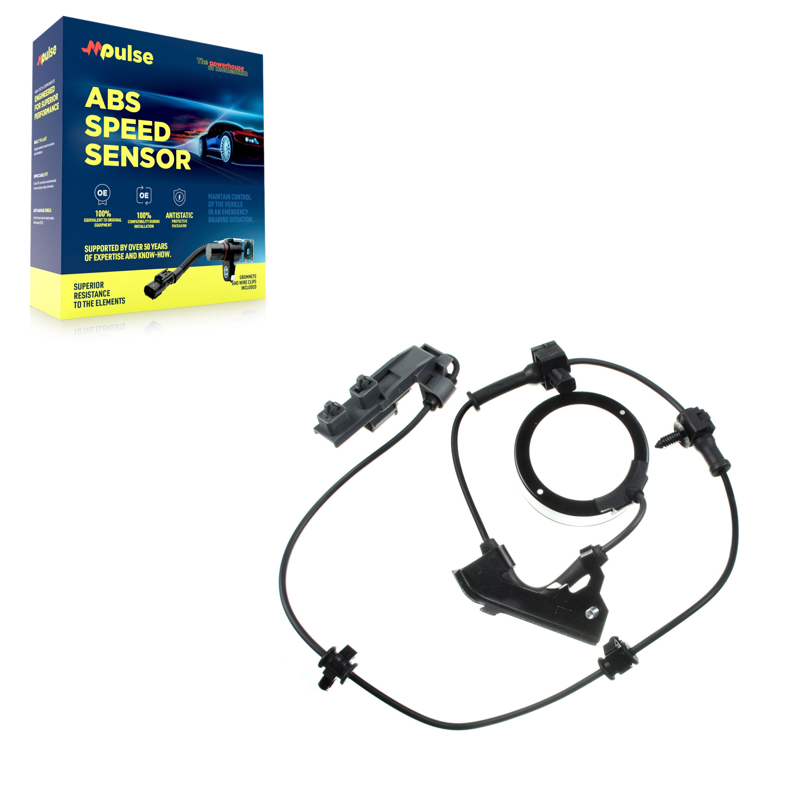 Mpulse SEN-2ABS3299 ABS Wheel Speed Sensor for 2004-2008 Chevrolet Colorado, GMC Canyon, Isuzu i-370 - Front Left, Front Right