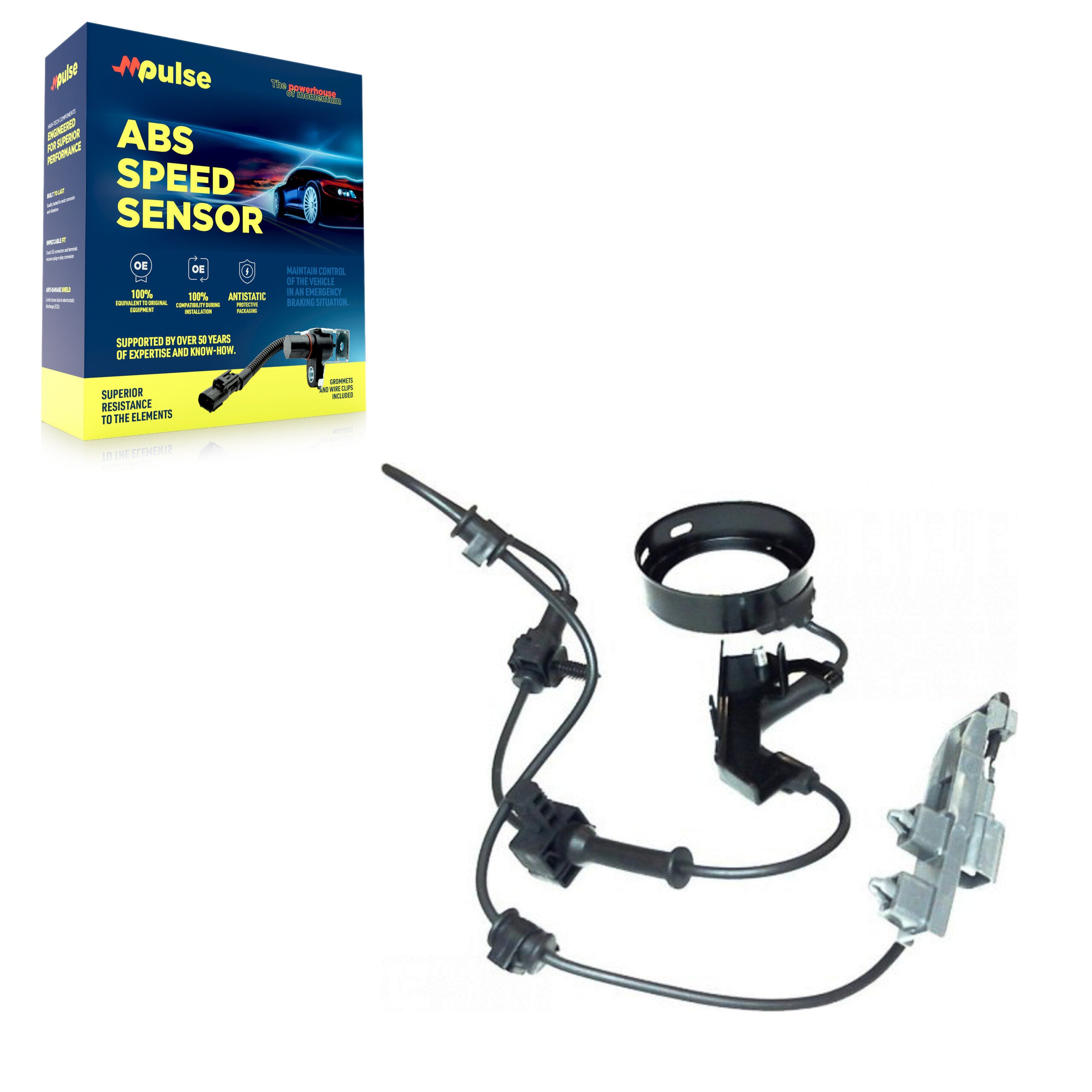 Mpulse SEN-2ABS3300 ABS Wheel Speed Sensor for 2004-2008 Chevrolet Colorado, GMC Canyon, Isuzu i-370 - Front Right, Front Left