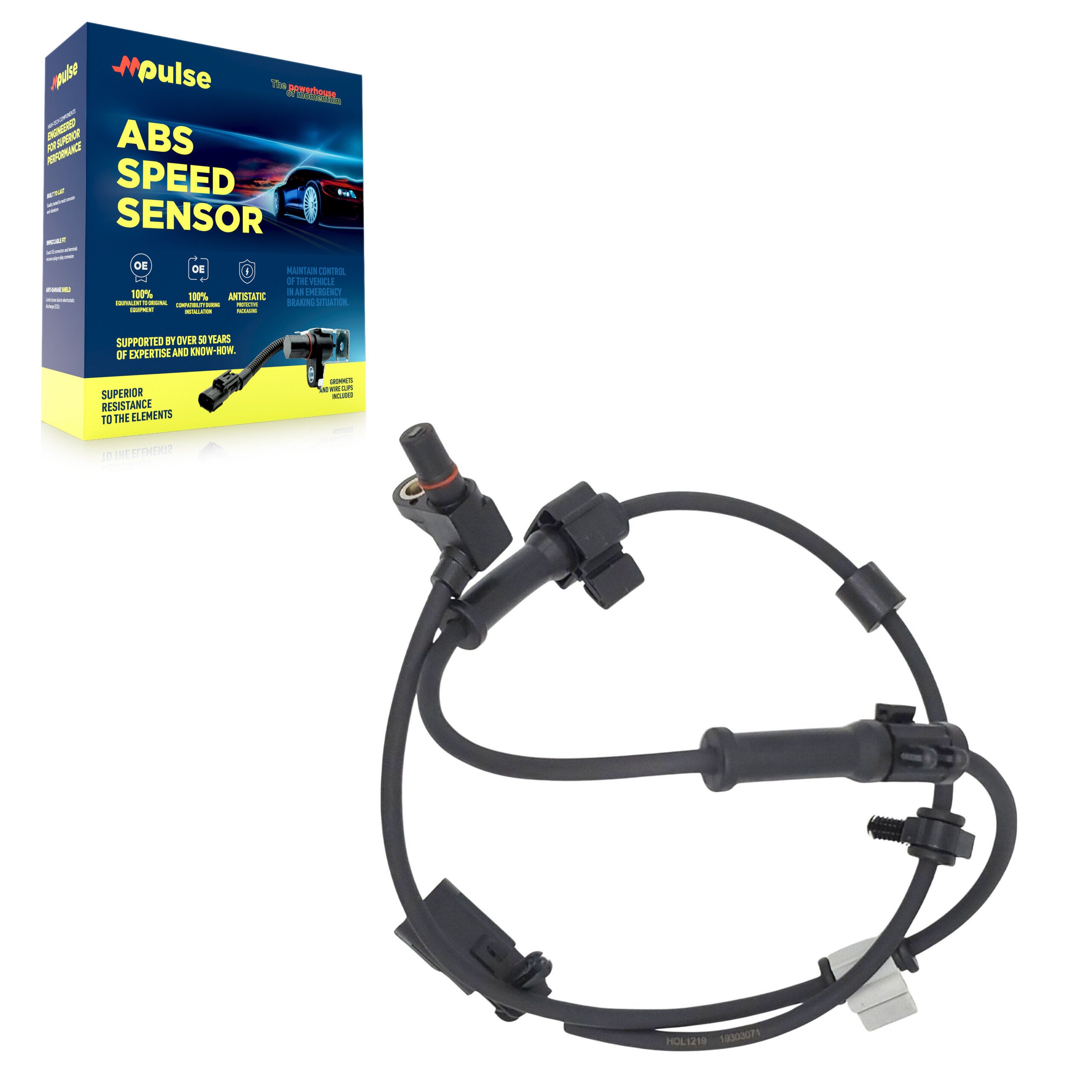 Mpulse SEN-2ABS3323 ABS Wheel Speed Sensor for 2002-2009 Chevrolet Trailblazer, Isuzu Ascender, Chevrolet SSR - Front