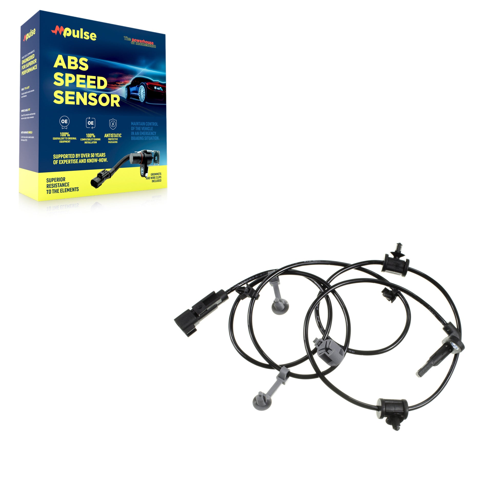 Mpulse SEN-2ABS3345 ABS Wheel Speed Sensor for 2012-2017 Buick Regal, Buick LaCrosse - Rear Left