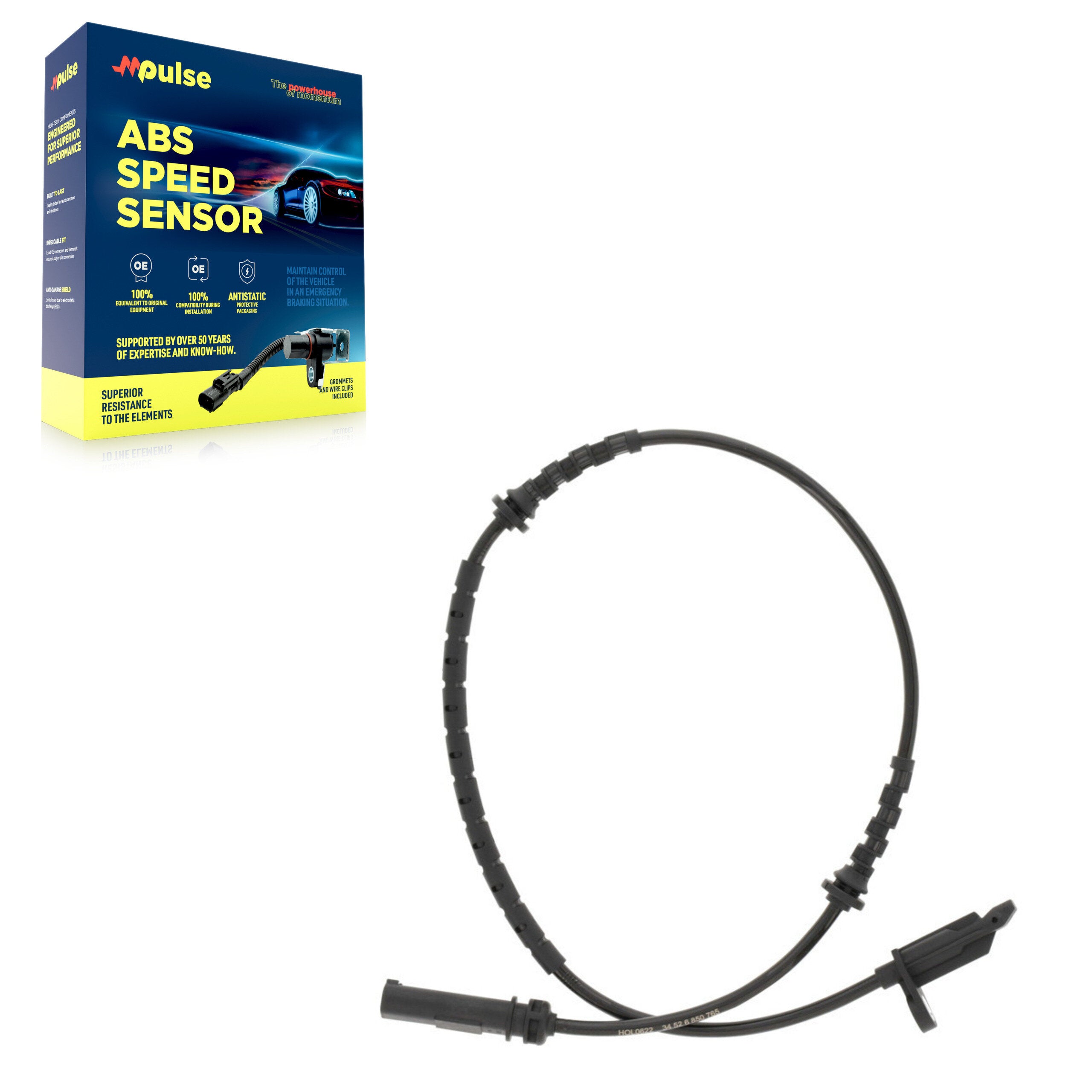 Mpulse SEN-2ABS3398 ABS Wheel Speed Sensor for 2016-2019 BMW X1, BMW X2, Mini Cooper Clubman - Front
