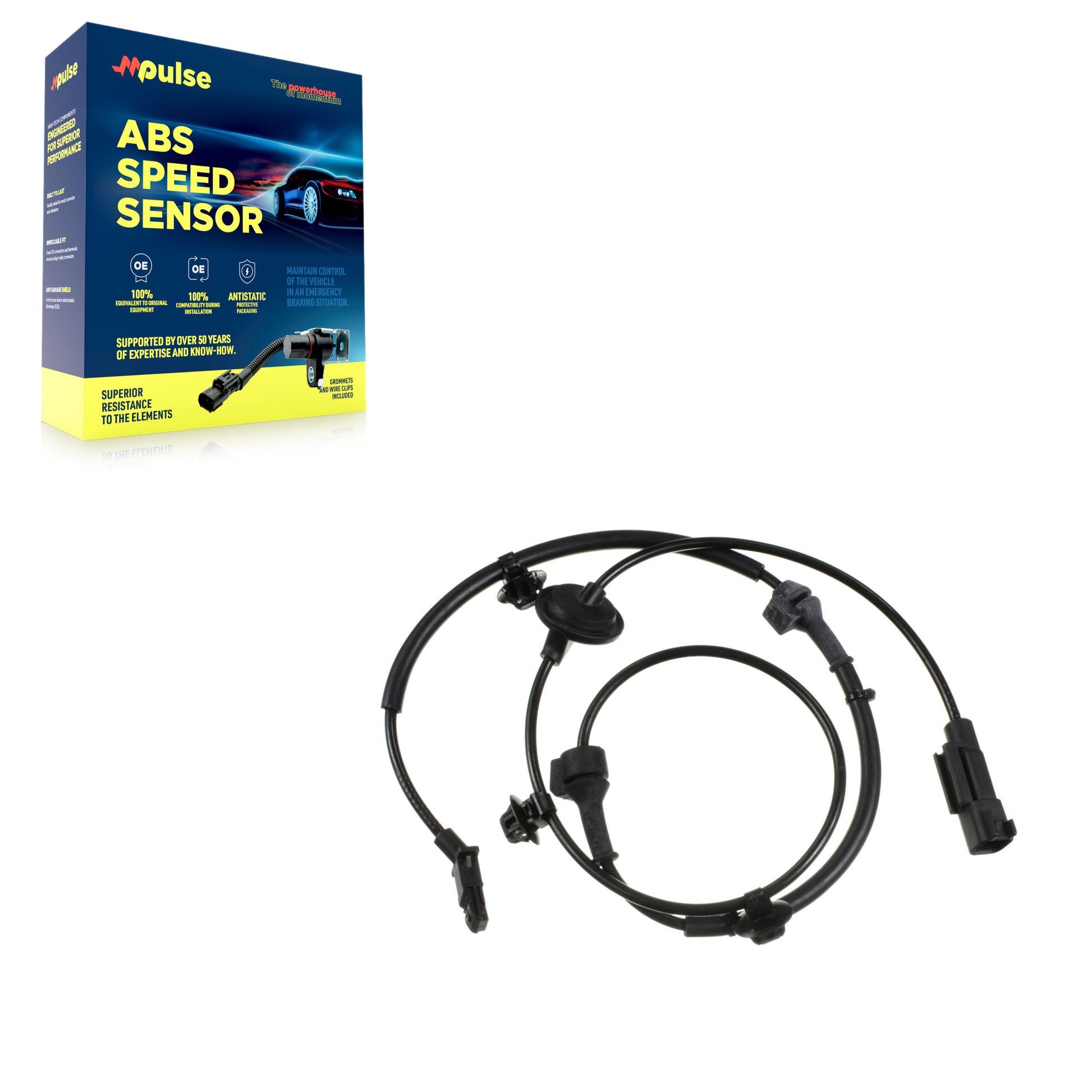 Mpulse SEN-2ABS3443 ABS Wheel Speed Sensor for 2014-2016 Mitsubishi RVR, Mitsubishi Outlander - Rear Left