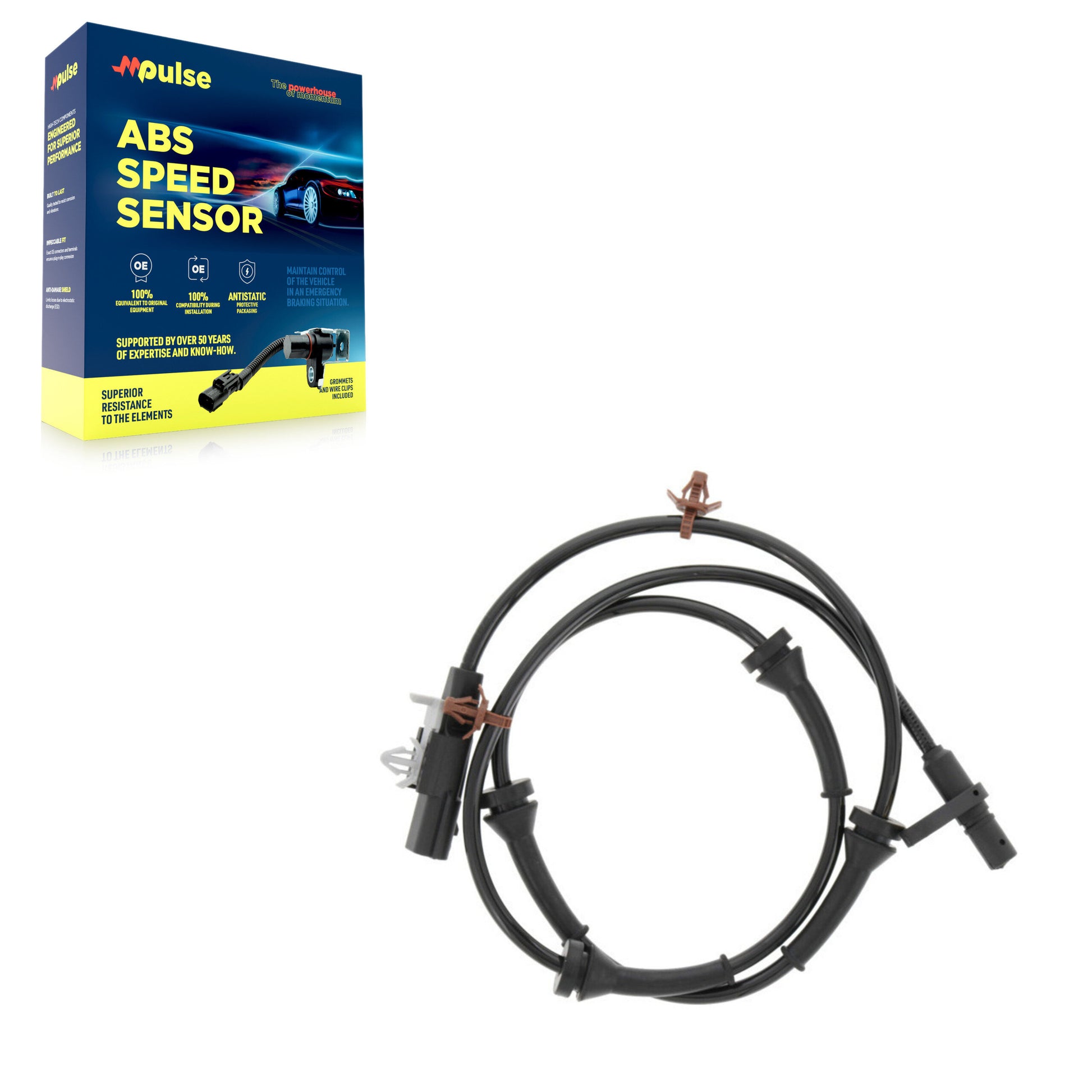 Mpulse SEN-2ABS3474 ABS Wheel Speed Sensor for 2017-2021 Nissan Qashqai, Nissan Rogue, Nissan Rogue Sport - Rear, Rear Right