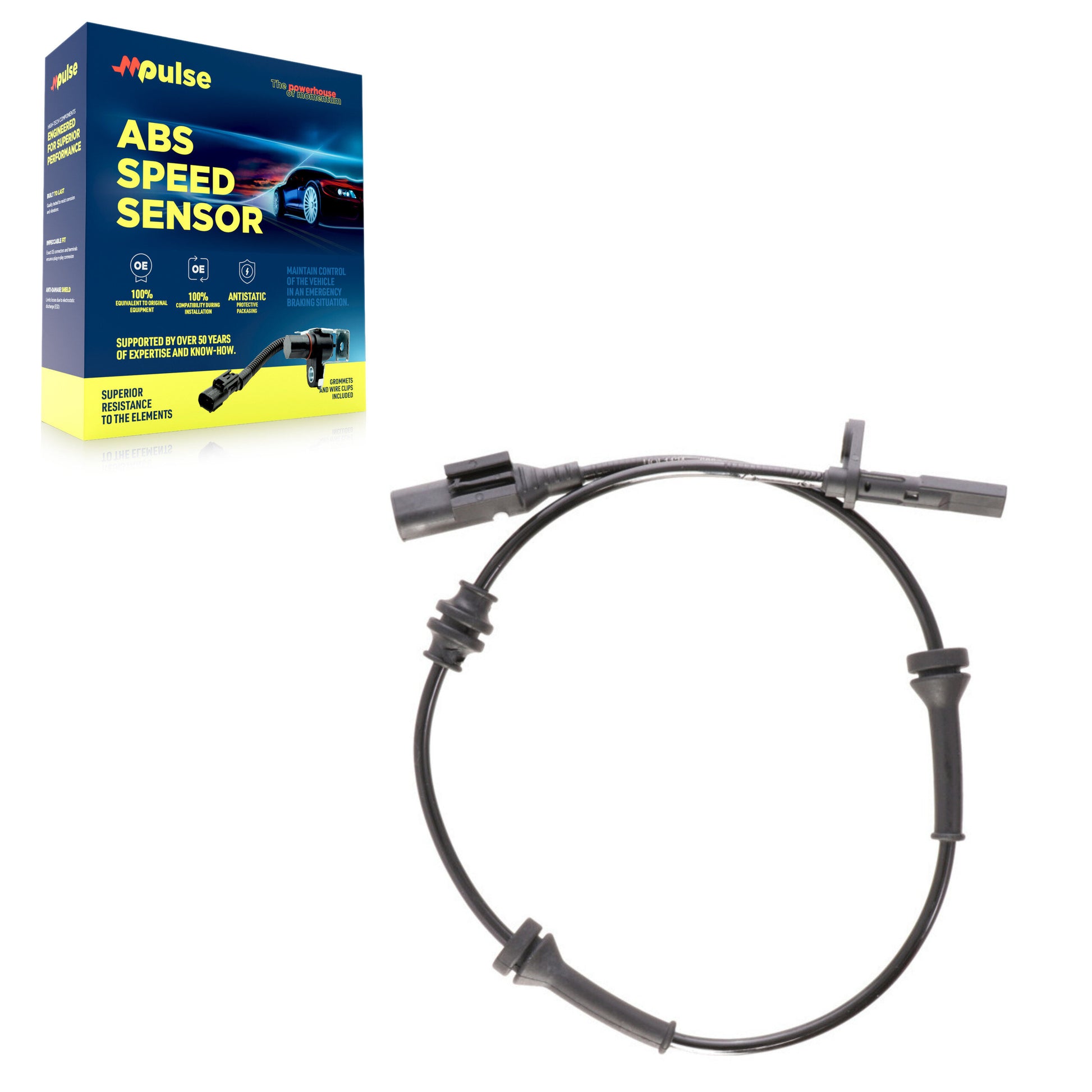 Mpulse SEN-2ABS3555 ABS Wheel Speed Sensor for 2015-2022 Ram ProMaster City - Rear