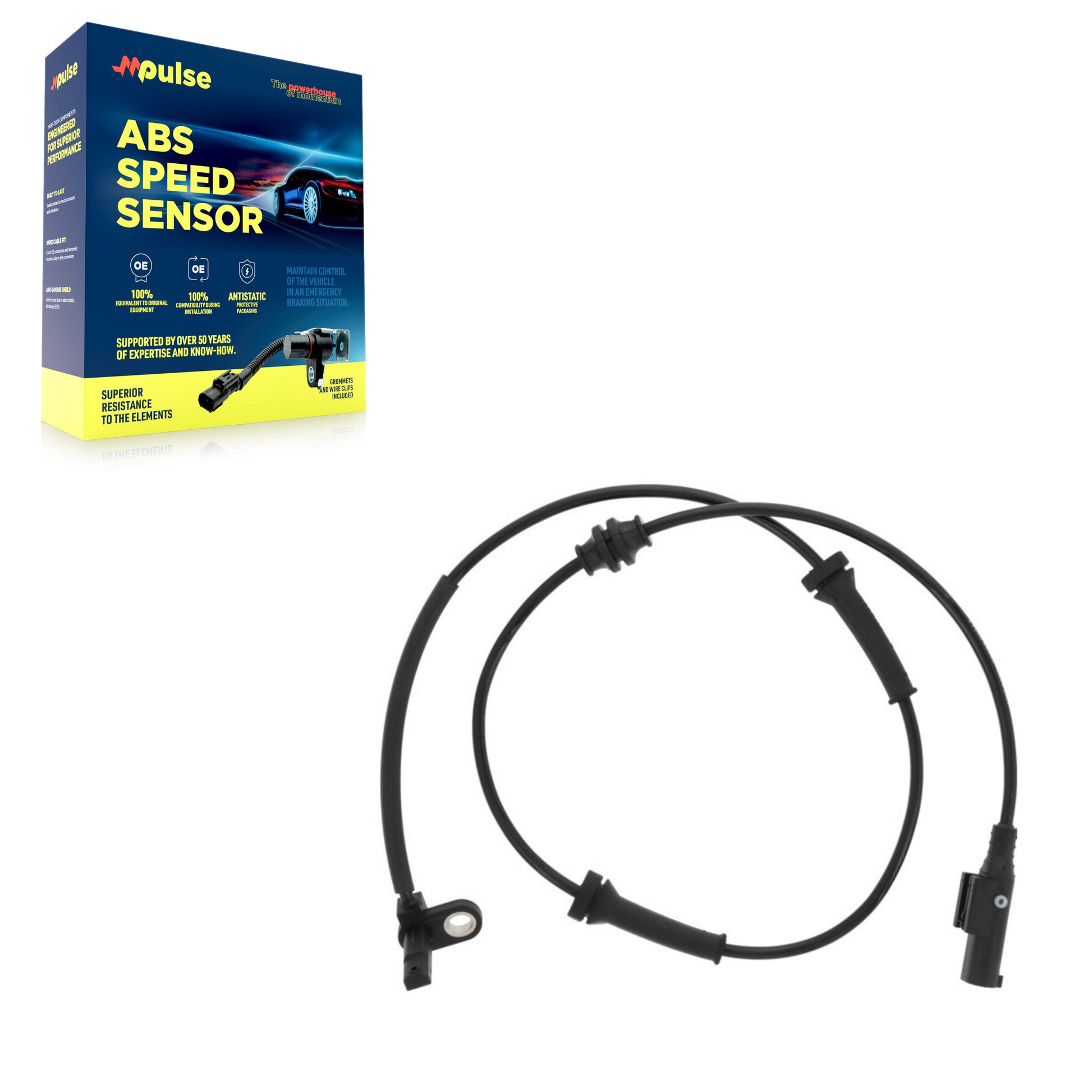 Mpulse SEN-2ABS3556 ABS Wheel Speed Sensor for 2015-2022 Ram ProMaster City - Front