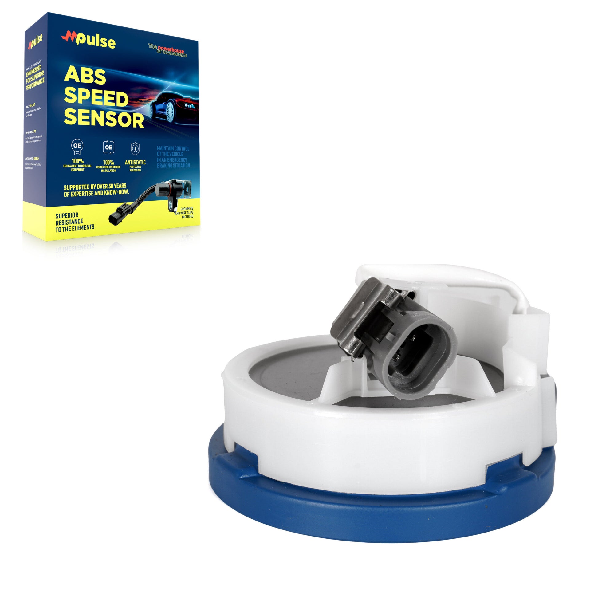 Mpulse SEN-2ABS3568 ABS Wheel Speed Sensor for 1997-2008 Chevrolet Corvette, Cadillac XLR - Front