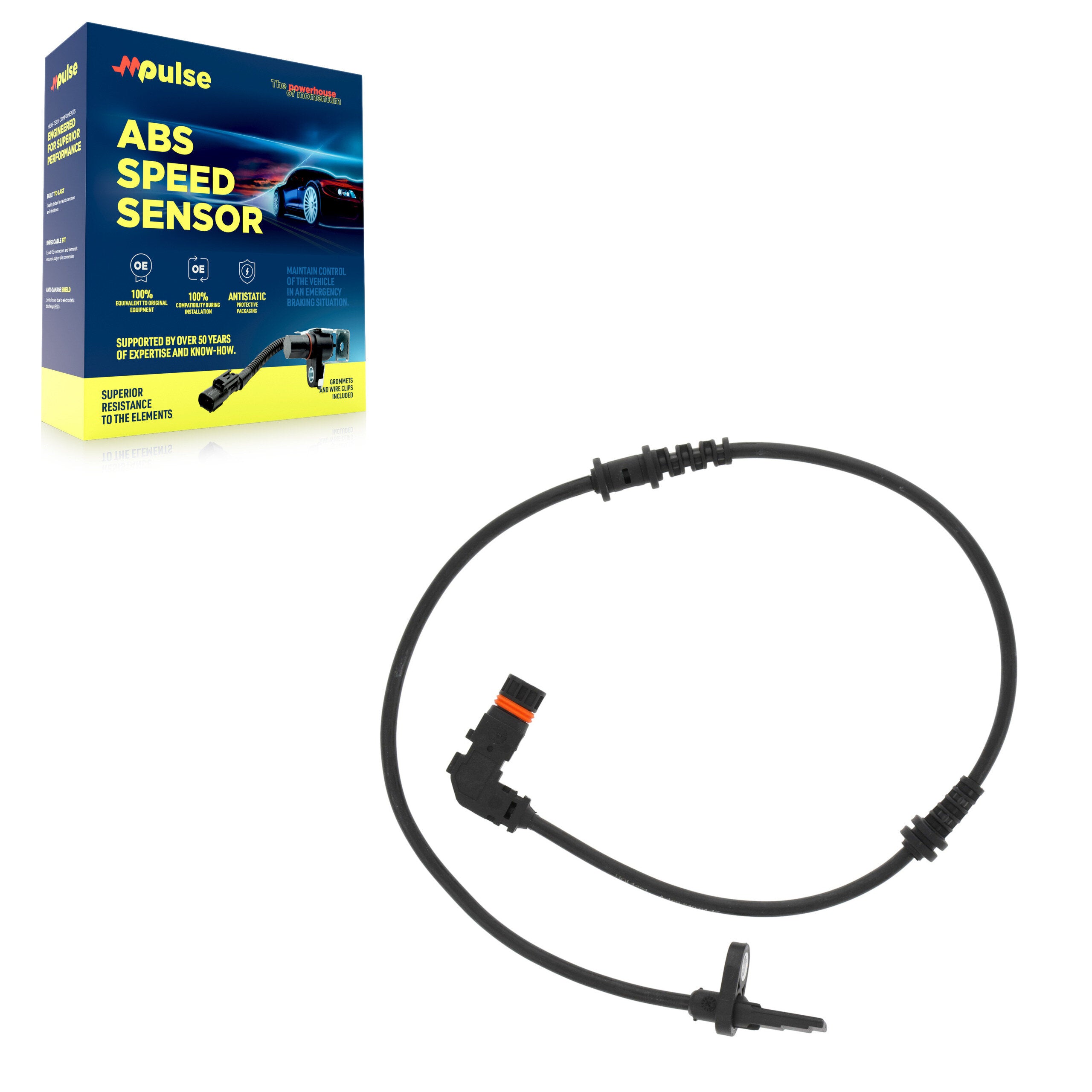 Mpulse SEN-2ABS3751 ABS Wheel Speed Sensor for 2006-2011 Mercedes-Benz B200 - Front