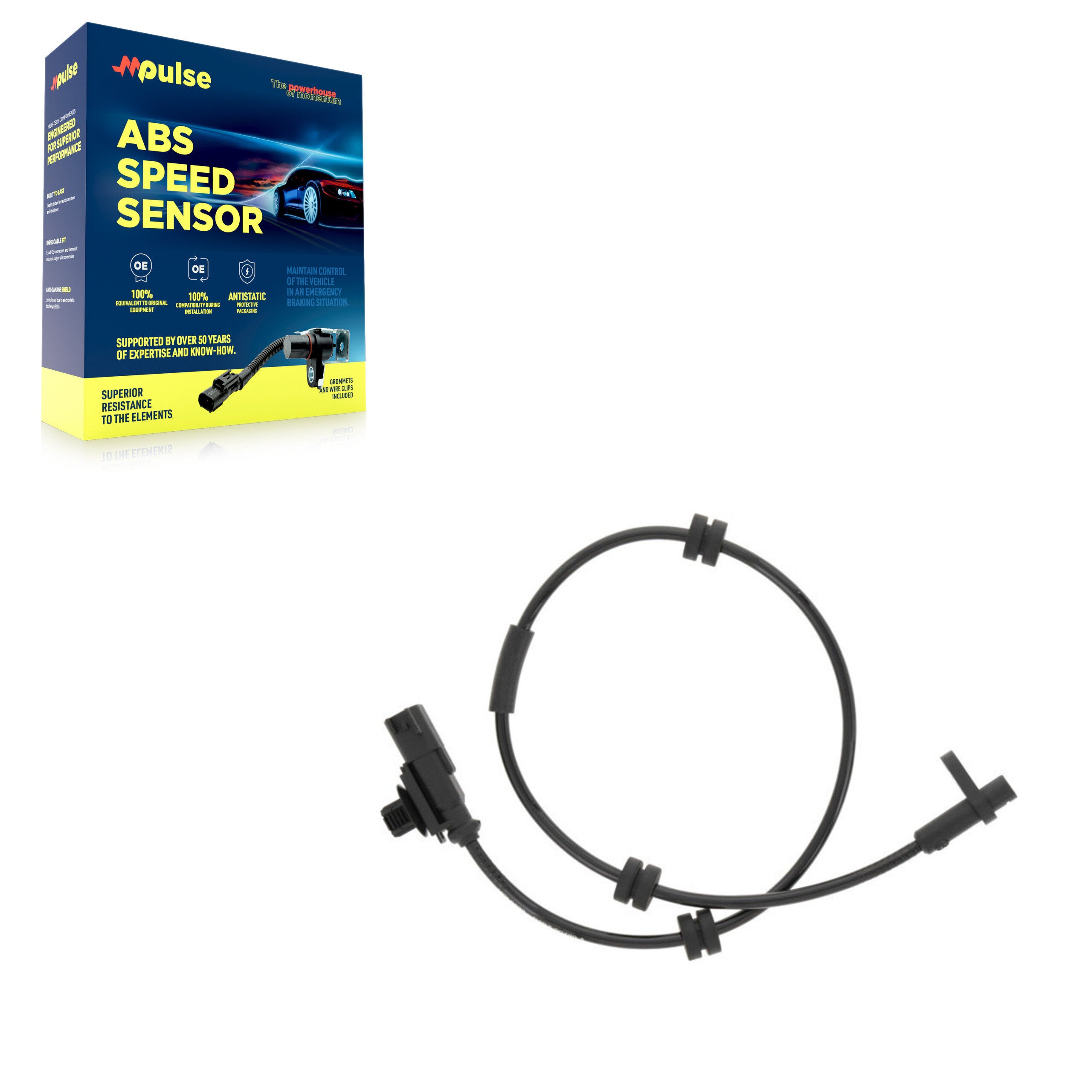Mpulse SEN-2ABS3951 ABS Wheel Speed Sensor for 2014-2015 Ford Fiesta - Rear
