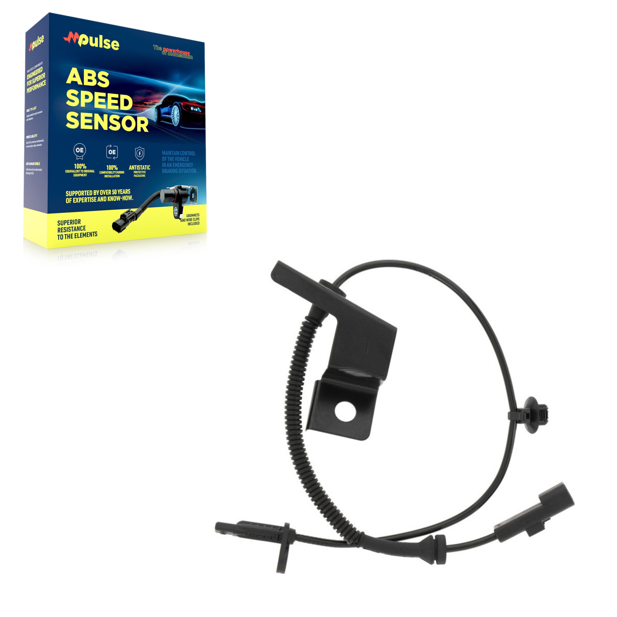 Mpulse SEN-2ABS3960 ABS Wheel Speed Sensor for 2015-2024 Ford Edge, Lincoln Continental, Lincoln Nautilus - Front Left, Front