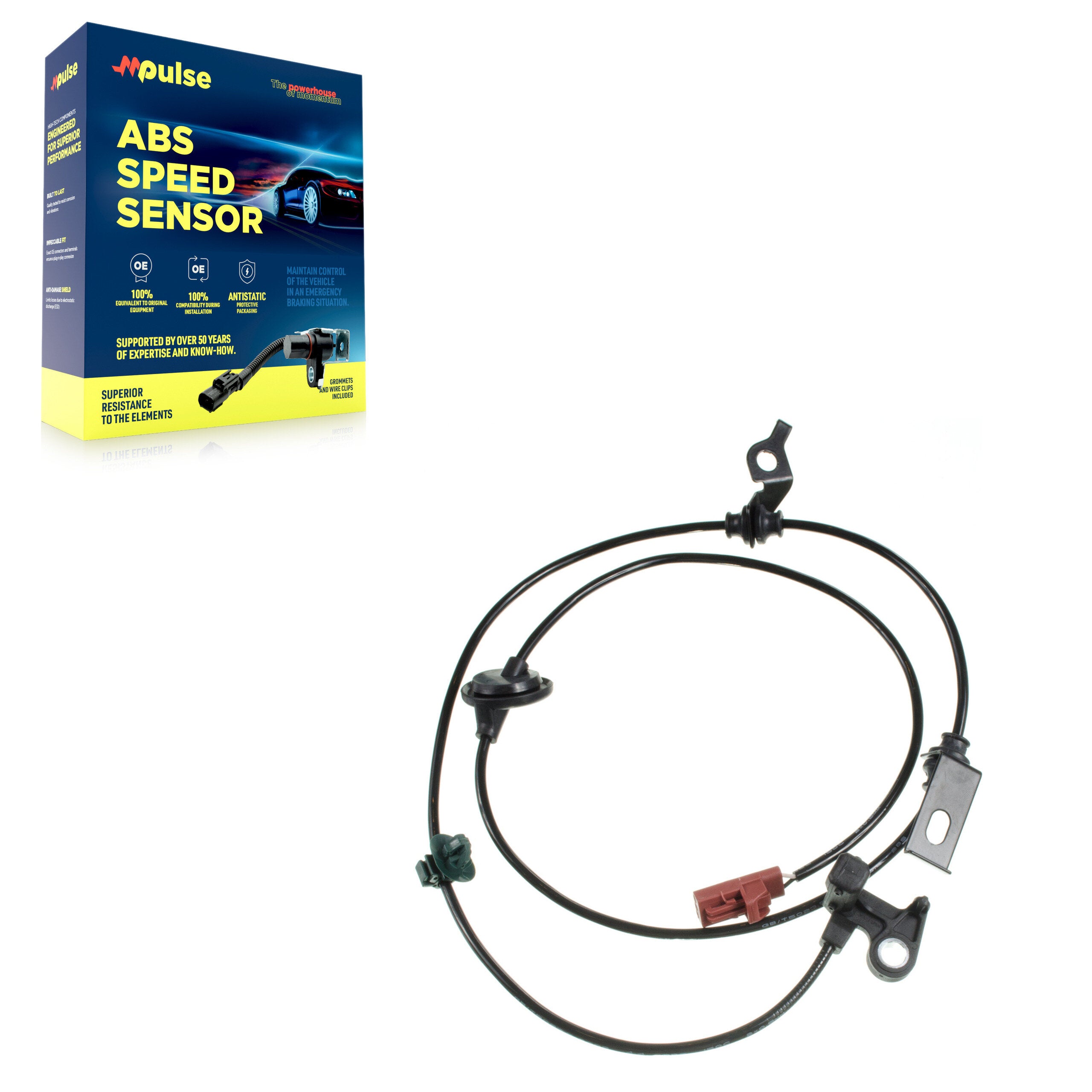 Mpulse SEN-2ABS4036 ABS Wheel Speed Sensor for 2006-2012 Lincoln MKZ, Ford Fusion, Mercury Milan - Rear Right