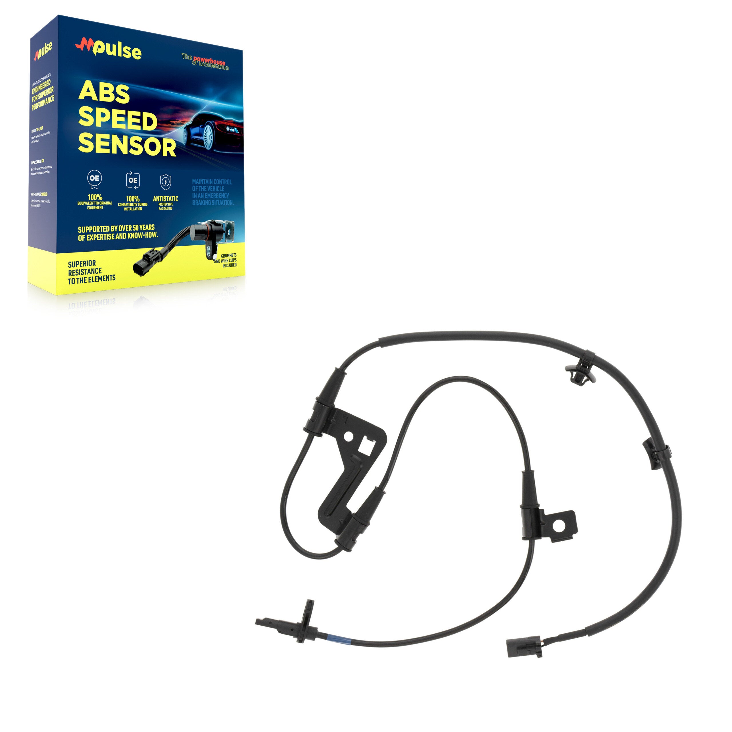 Mpulse SEN-2ABS4190 ABS Wheel Speed Sensor for 2017-2020 Hyundai Elantra, Hyundai Elantra GT - Front Left