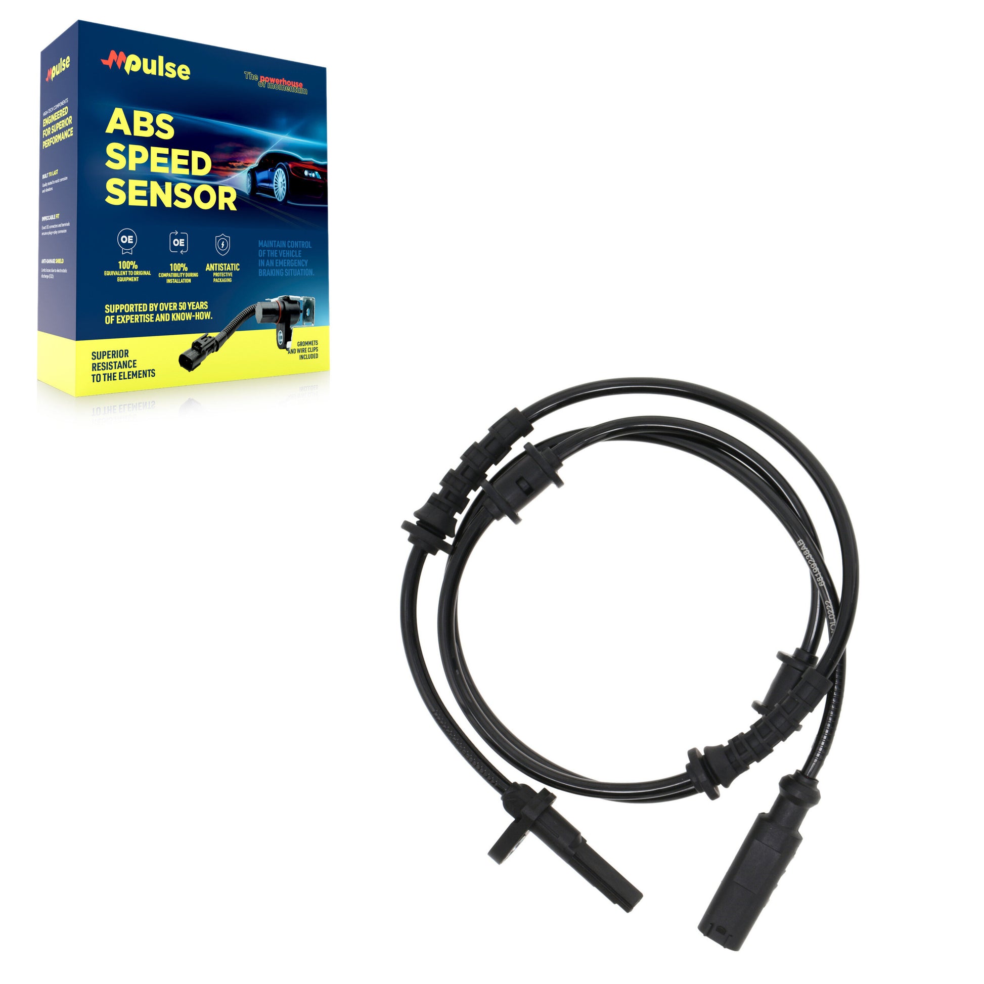 Mpulse SEN-2ABS4221 ABS Wheel Speed Sensor for 2014-2020 Ram ProMaster 1500, Ram ProMaster 2500, Ram ProMaster 3500 - Rear