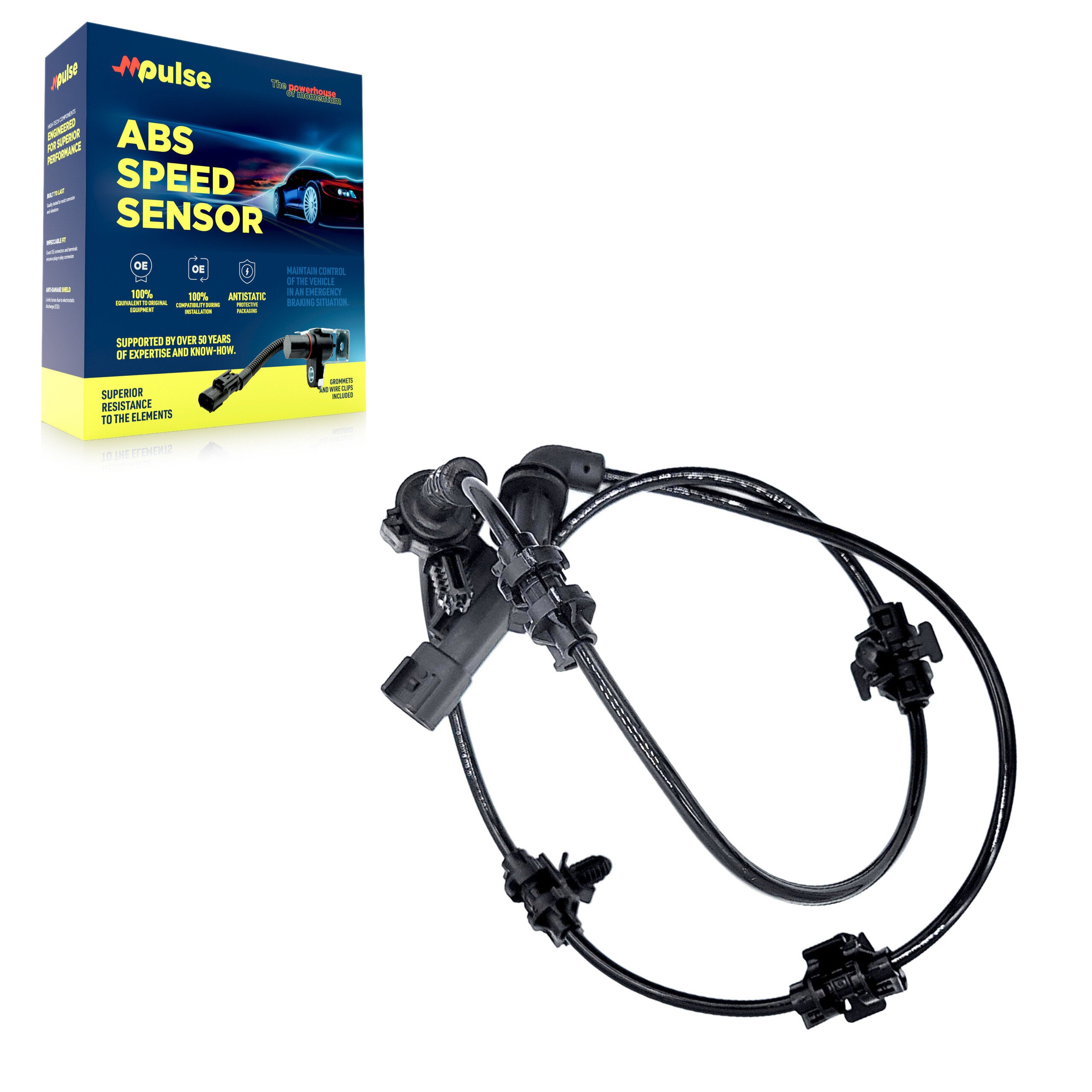 Mpulse SEN-2ABS4428 ABS Wheel Speed Sensor for 2017-2019 Chevrolet Cruze - Rear