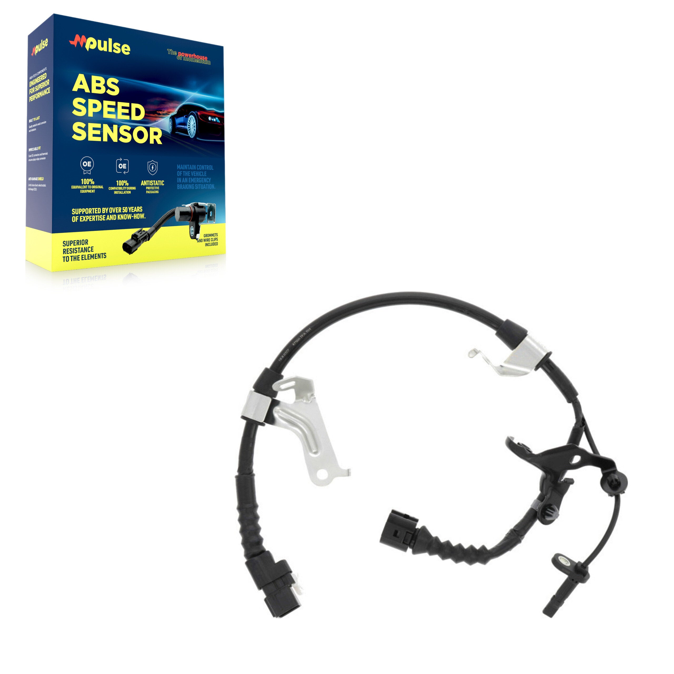 Mpulse SEN-2ABS4704 ABS Wheel Speed Sensor for 2017-2020 Honda Civic - Rear Left