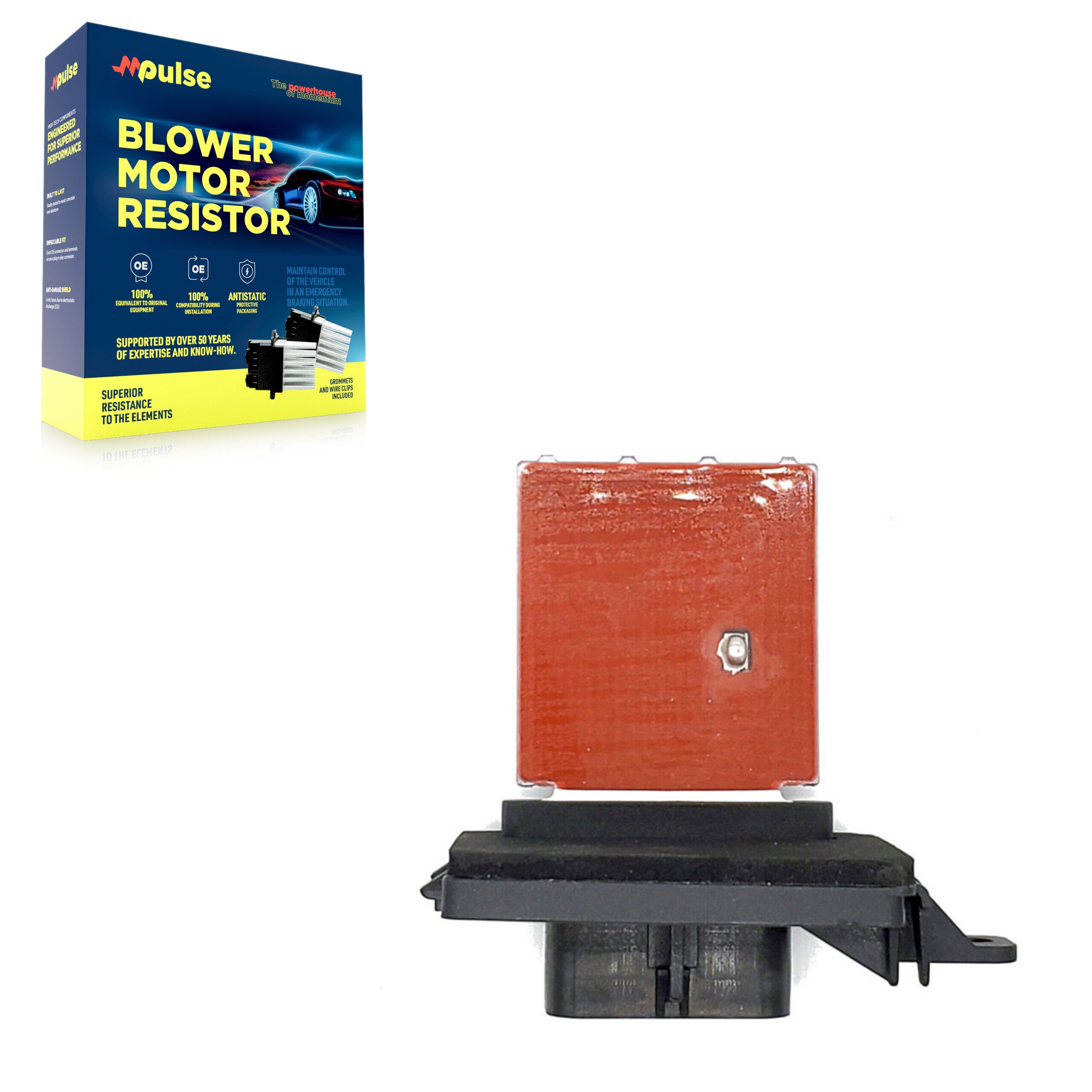 Mpulse SEN-2BMR0024 HVAC Blower Motor Resistor for 2006-2012 Lincoln MKZ, Ford Fusion, Lincoln Zephyr - N/A