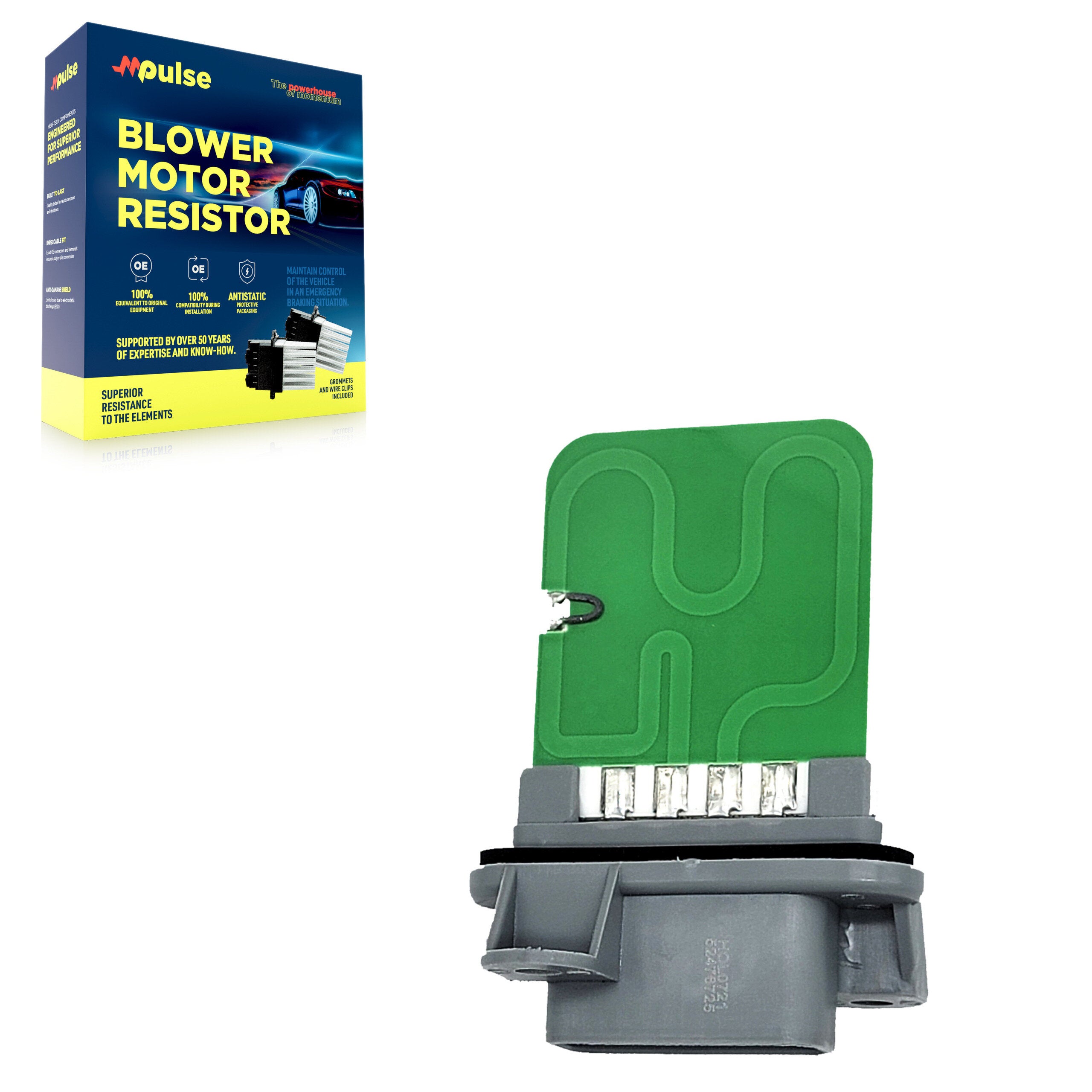 Mpulse SEN-2BMR0136 HVAC Blower Motor Resistor for 1995-2005 Chevrolet Cavalier, Pontiac Sunfire - N/A