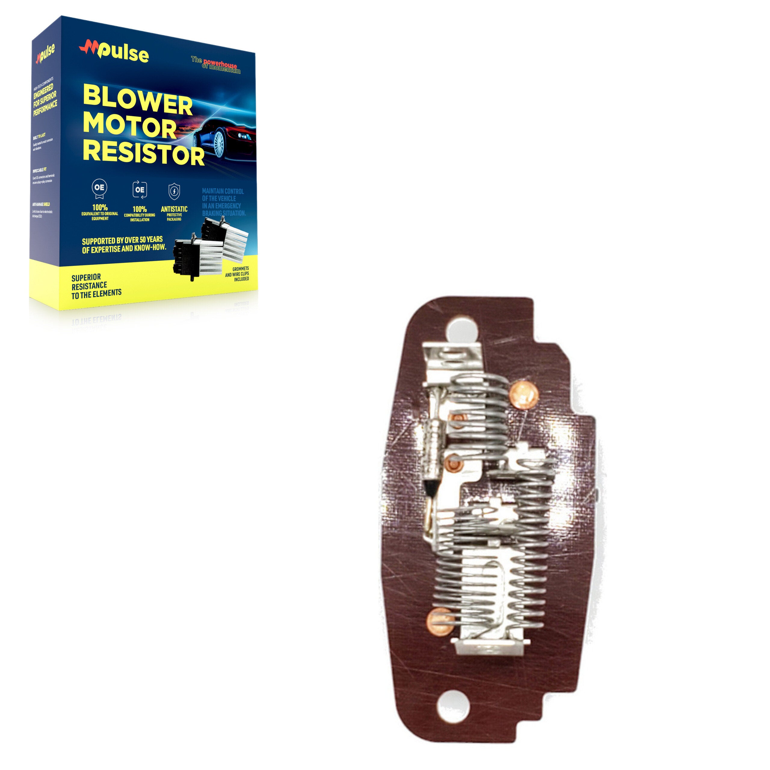Mpulse SEN-2BMR0294 HVAC Blower Motor Resistor for 1995-2013 Ford Ranger, Ford Explorer Sport, Ford Explorer Sport Trac - Front