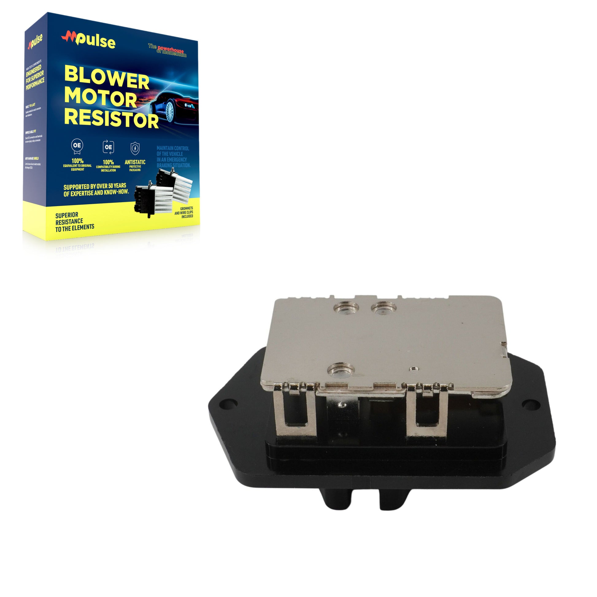 Mpulse SEN-2BMR0358 HVAC Blower Motor Resistor for 2009-2018 Ram 1500, Ram 4000, Ram 700 - N/A