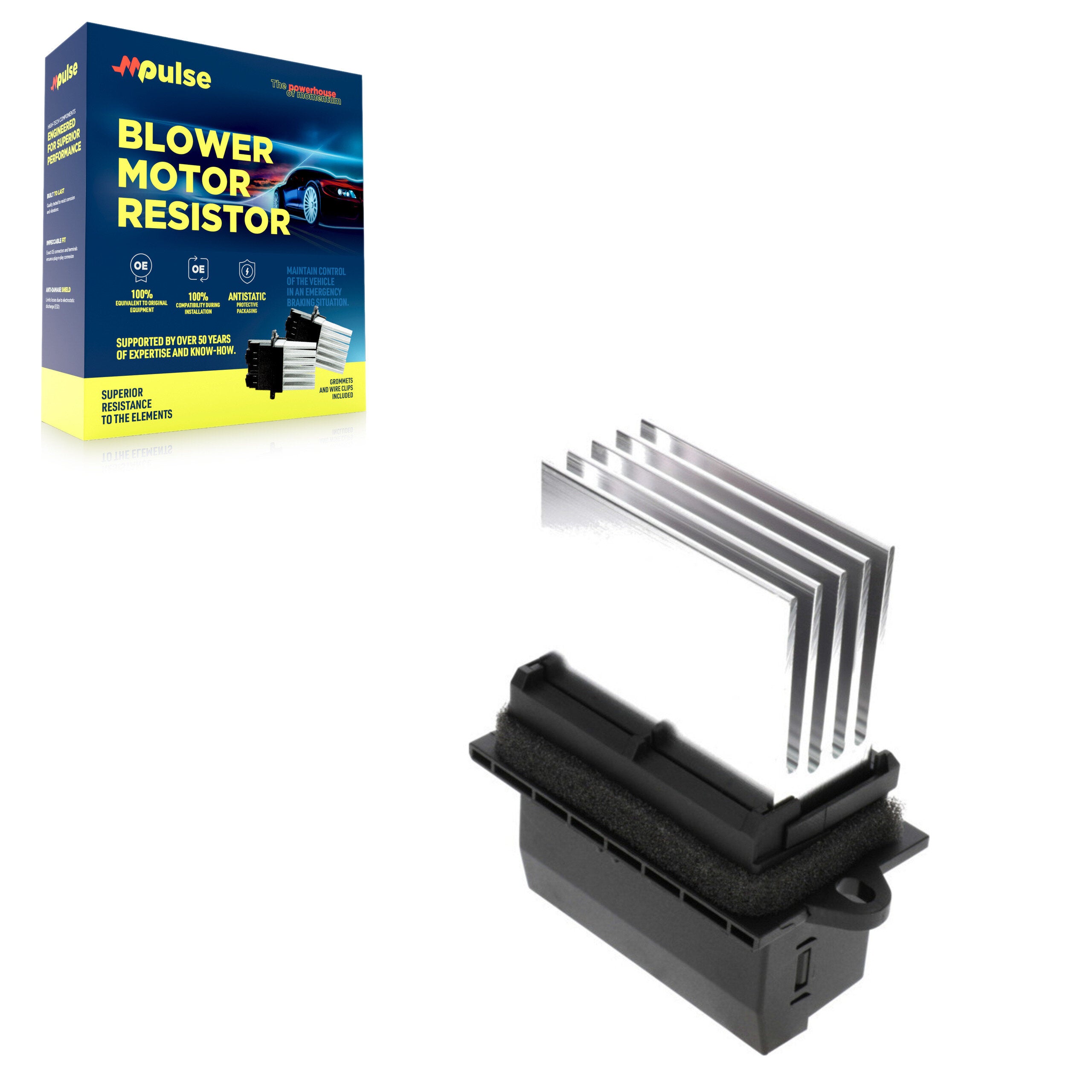 Mpulse SEN-2BMR0364 HVAC Blower Motor Resistor for 2009-2020 Dodge Journey - Rear