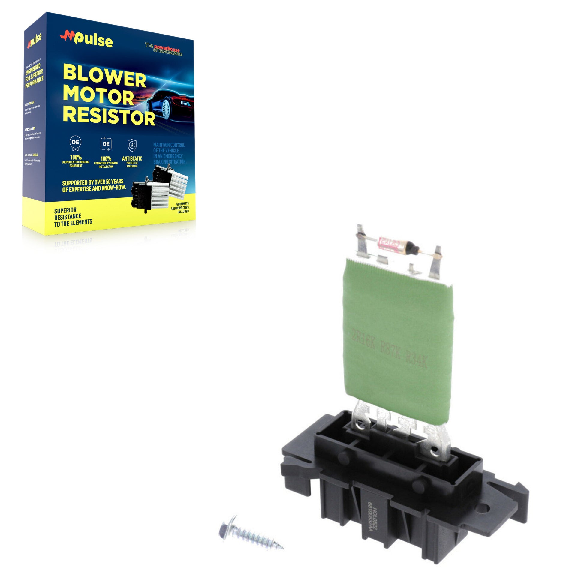 Mpulse SEN-2BMR0367 HVAC Blower Motor Resistor for 2015-2020 Ram ProMaster City - N/A