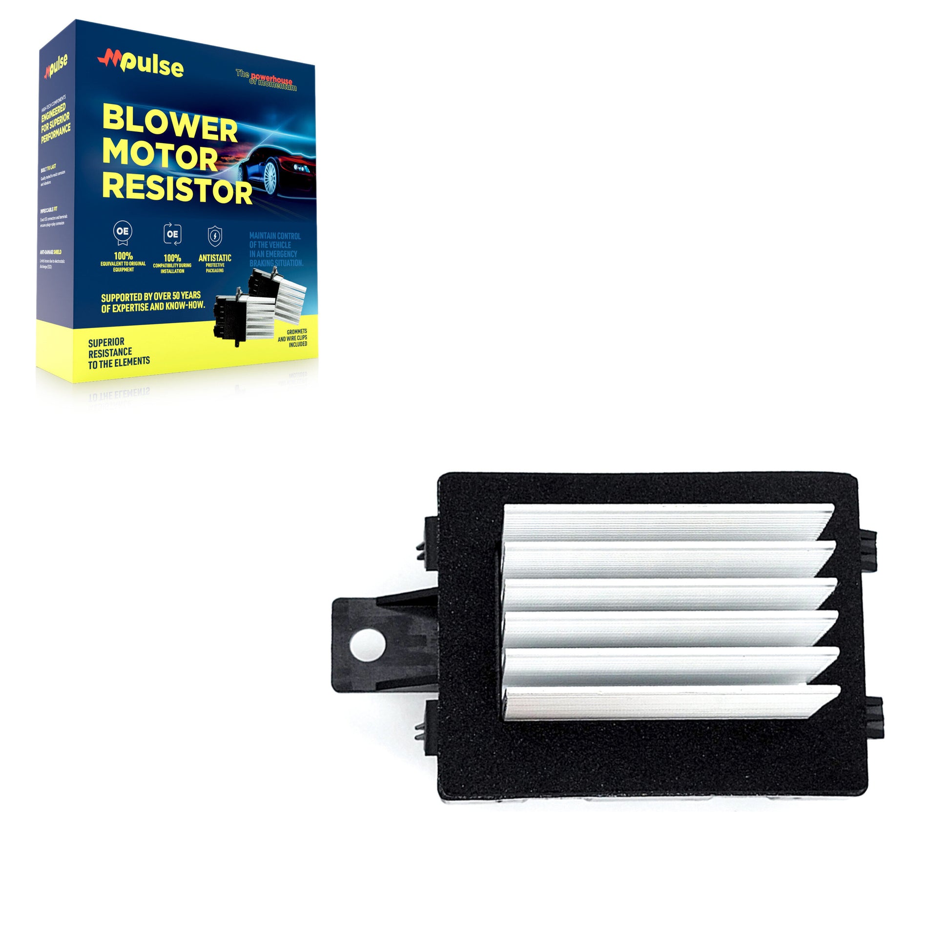 Mpulse SEN-2BMR0378 HVAC Blower Motor Resistor for 2006-2012 Lincoln MKZ, Ford Fusion, Lincoln Zephyr - N/A