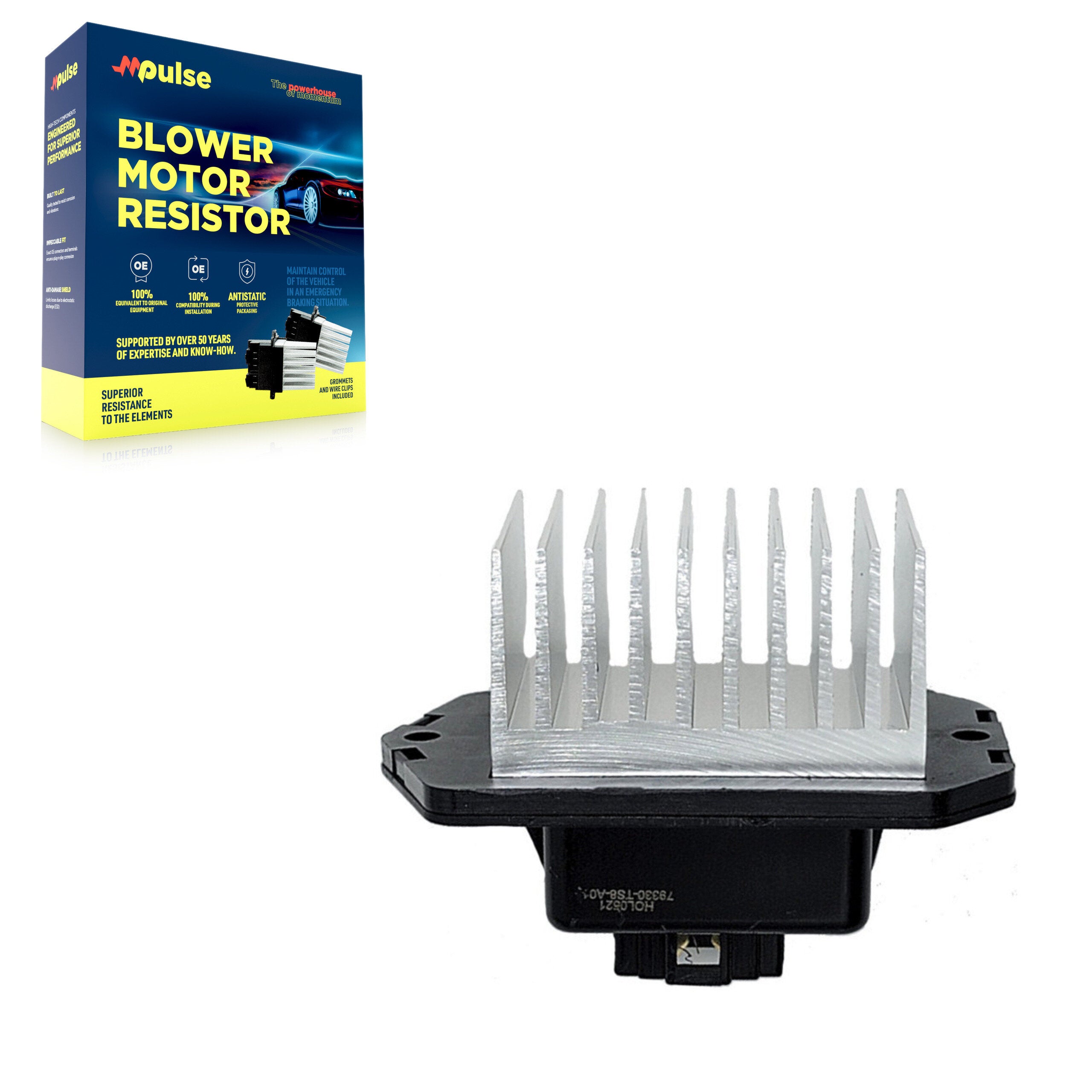 Mpulse SEN-2BMR0455 HVAC Blower Motor Resistor for 2012-2015 Honda Civic - N/A