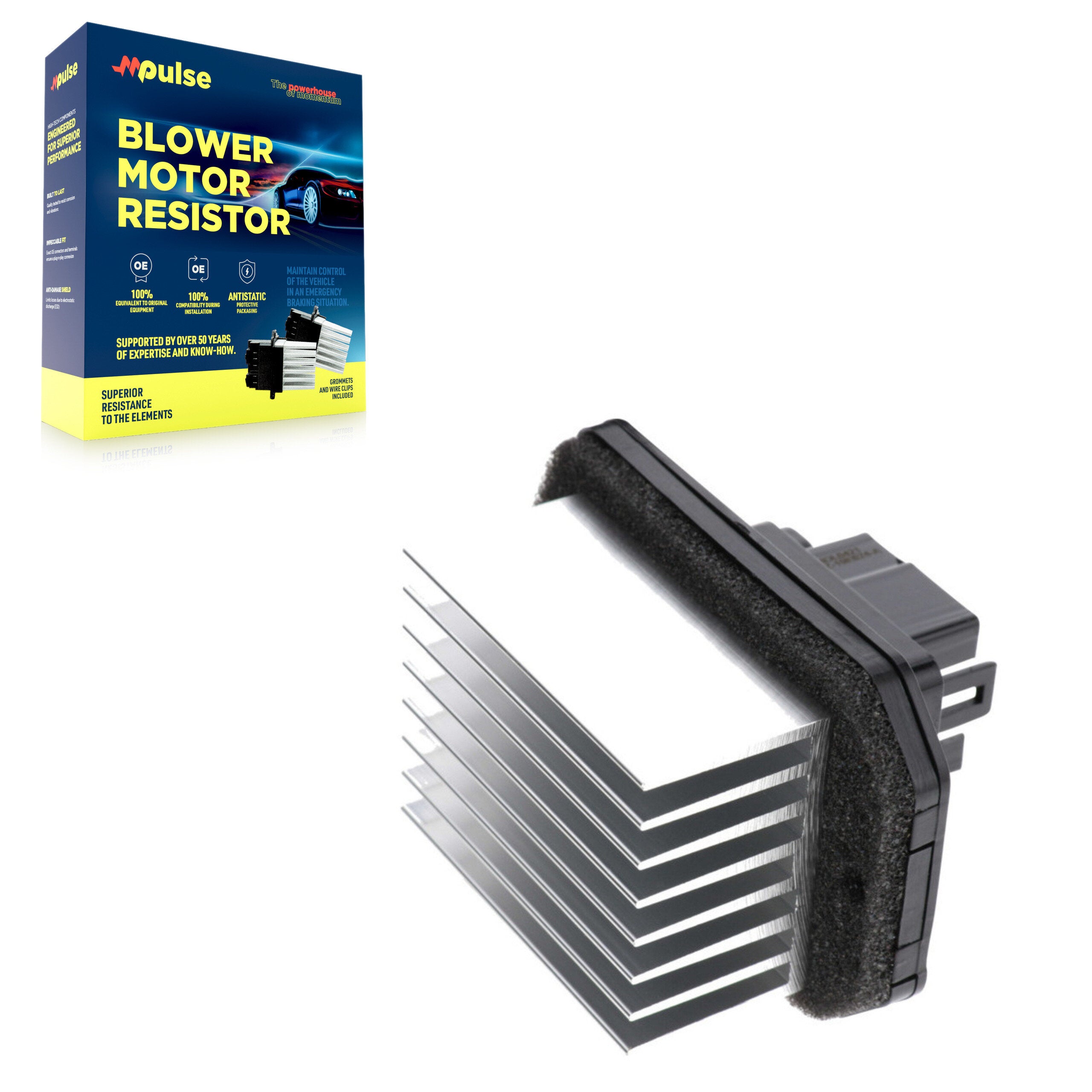 Mpulse SEN-2BMR0474 HVAC Blower Motor Resistor for 2007-2015 Ford Edge, Lincoln MKX - N/A