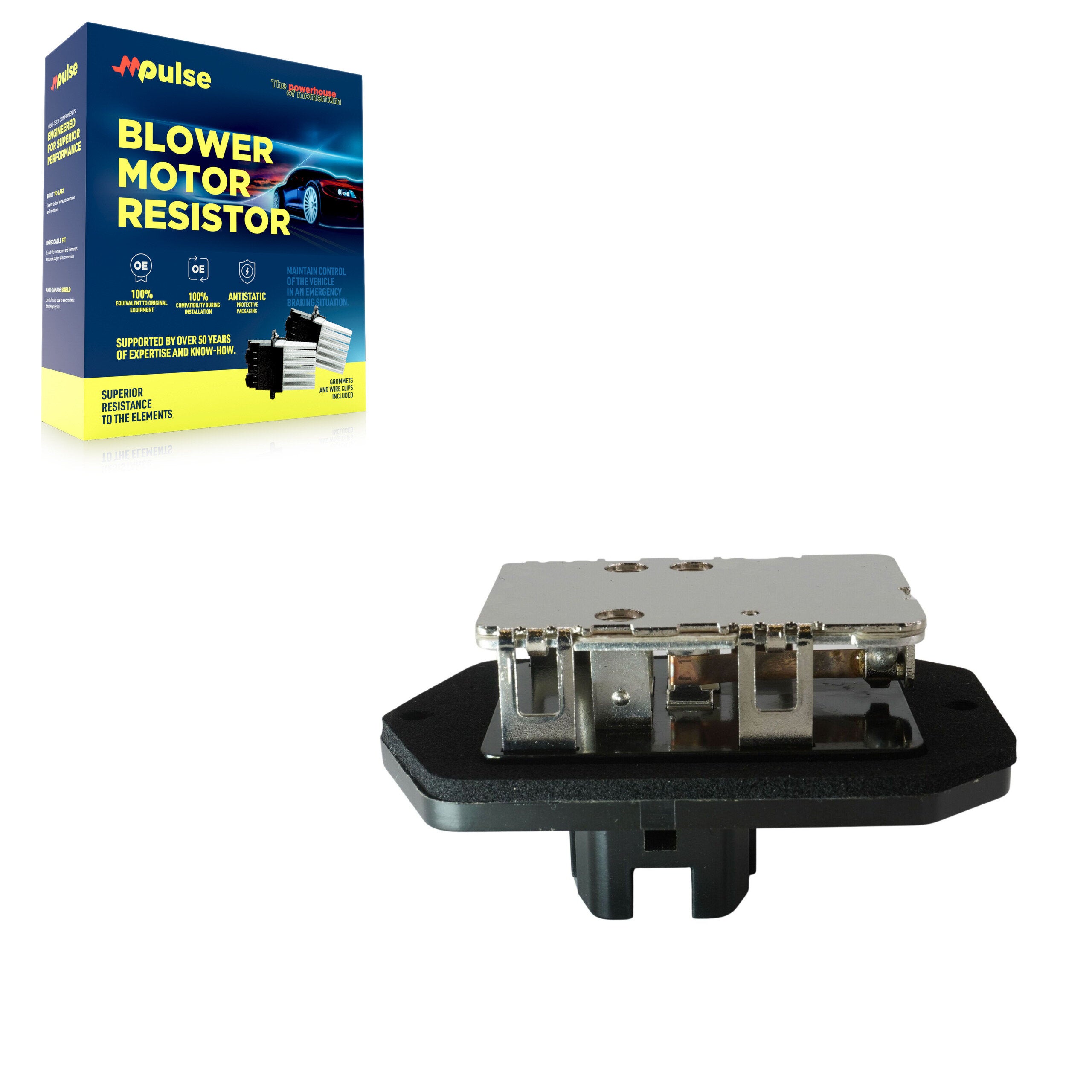 Mpulse SEN-2BMR0476 HVAC Blower Motor Resistor for 2000-2019 Toyota RAV4, Scion tC, Pontiac Vibe - N/A