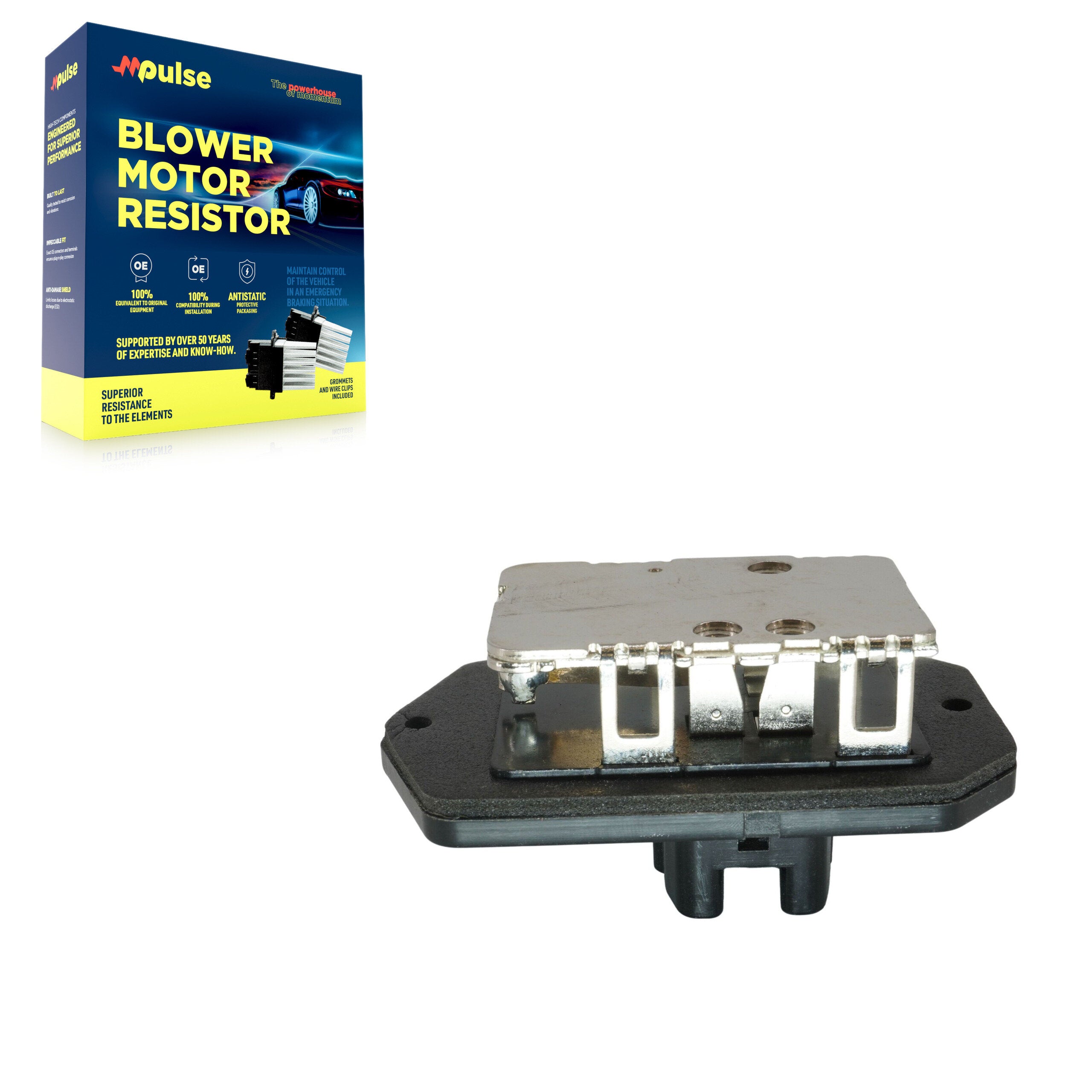 Mpulse SEN-2BMR0505 HVAC Blower Motor Resistor for 2006-2014 Toyota Yaris, Scion xD - N/A