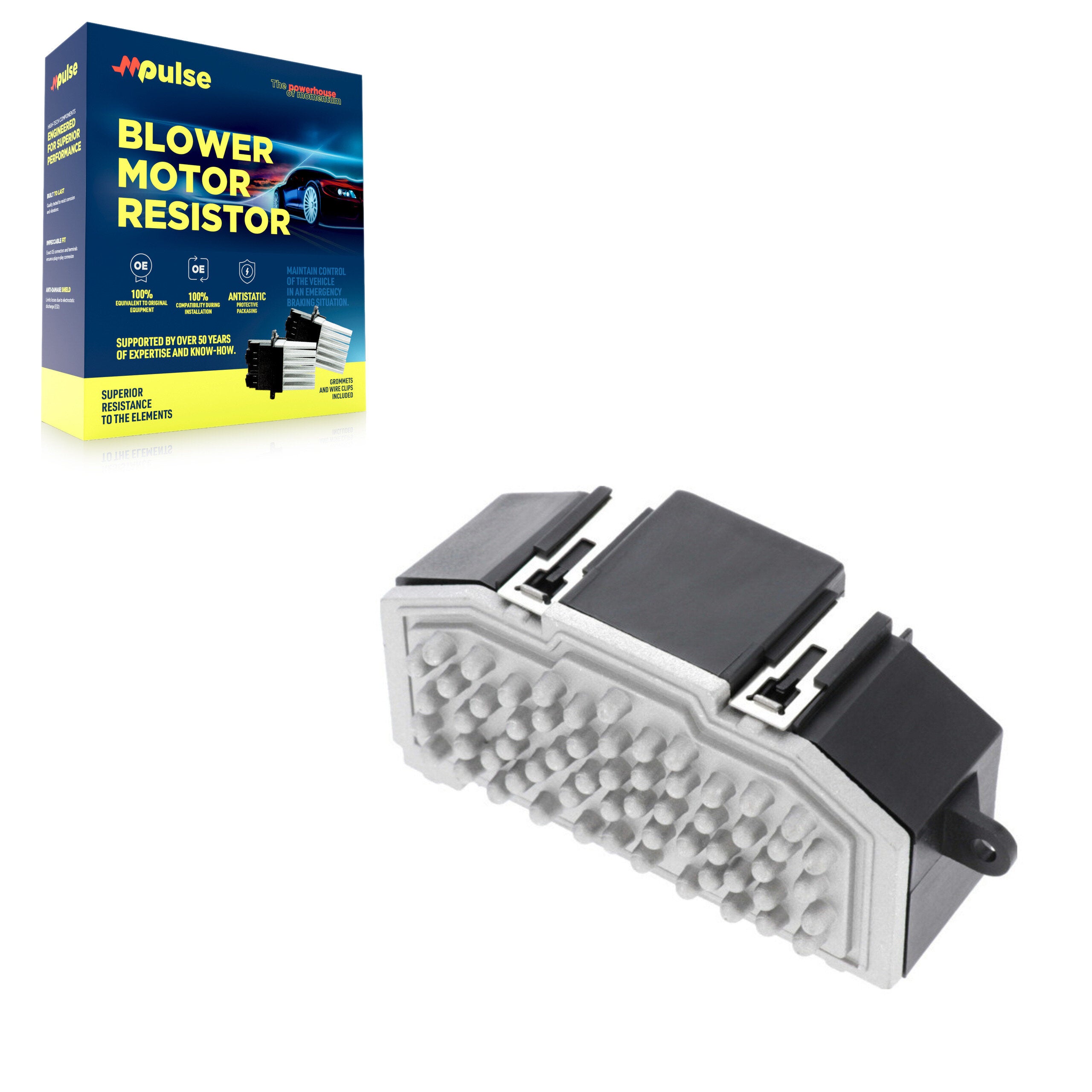 Mpulse SEN-2BMR0539 HVAC Blower Motor Resistor for 2008-2018 Audi A8 Quattro, Audi S8, Audi S5 - N/A