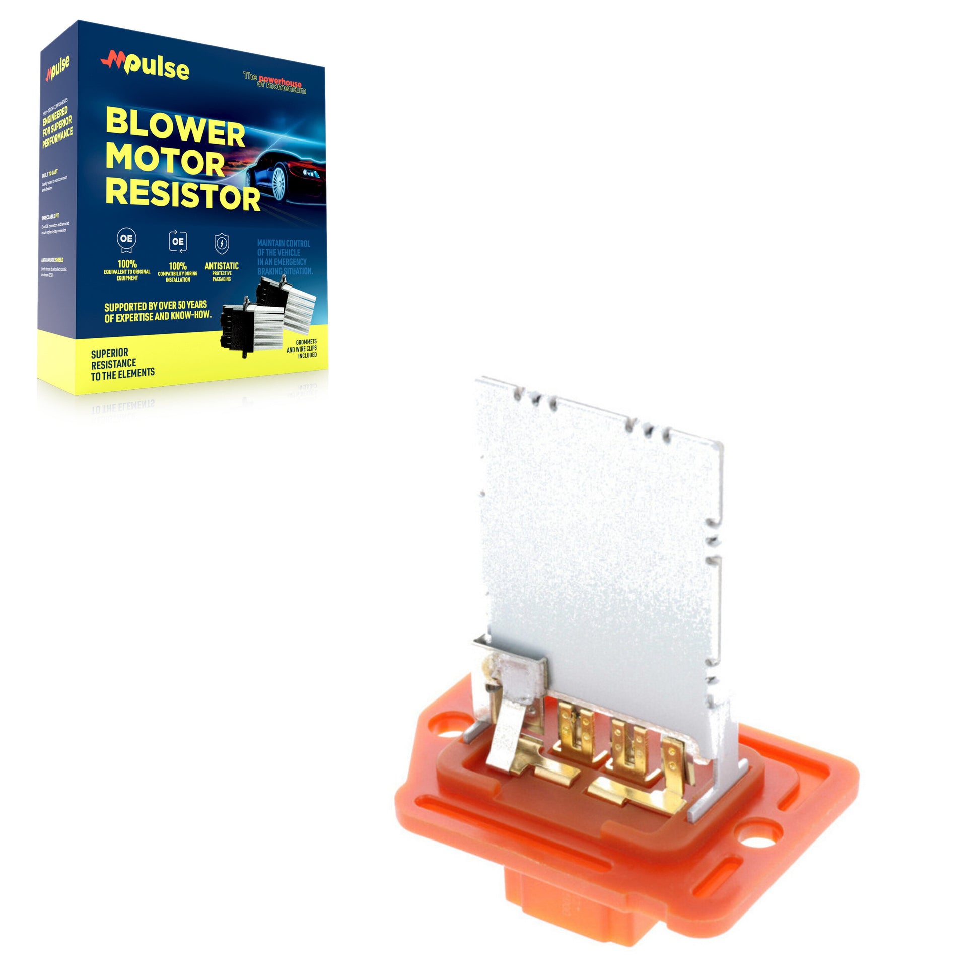 Mpulse SEN-2BMR0563 HVAC Blower Motor Resistor for 2013-2020 Hyundai Elantra, Hyundai Elantra GT, Kia Soul - N/A