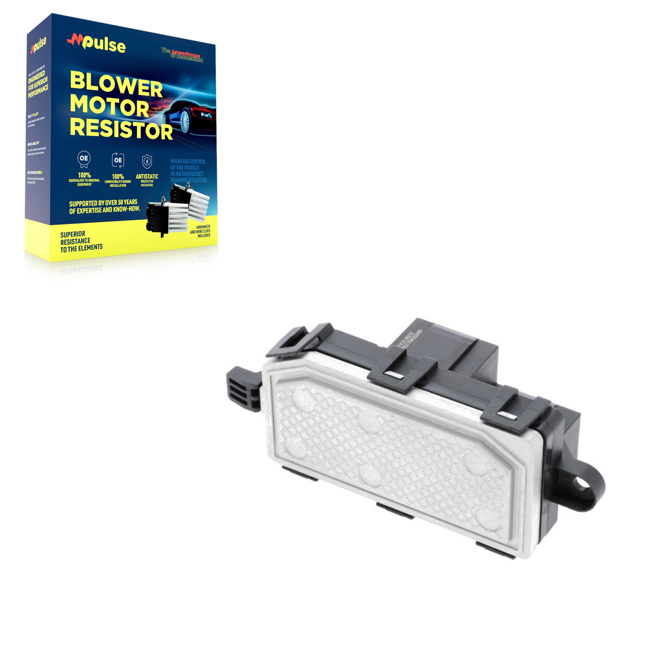 Mpulse SEN-2BMR0606 HVAC Blower Motor Resistor for 2012-2018 Ford C-Max, Ford Focus - N/A