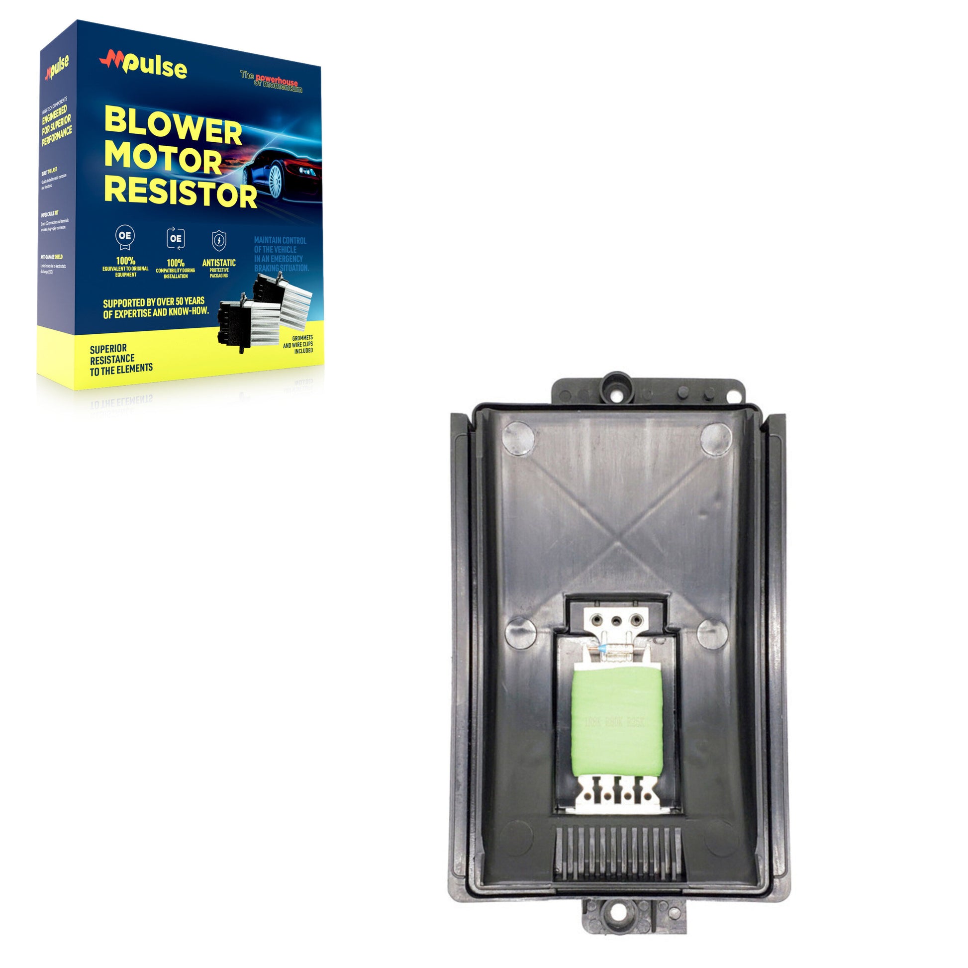 Mpulse SEN-2BMR1001 HVAC Blower Motor Resistor for 1998-2012 Volkswagen GTI, Volkswagen Golf City, Volkswagen Jetta - N/A