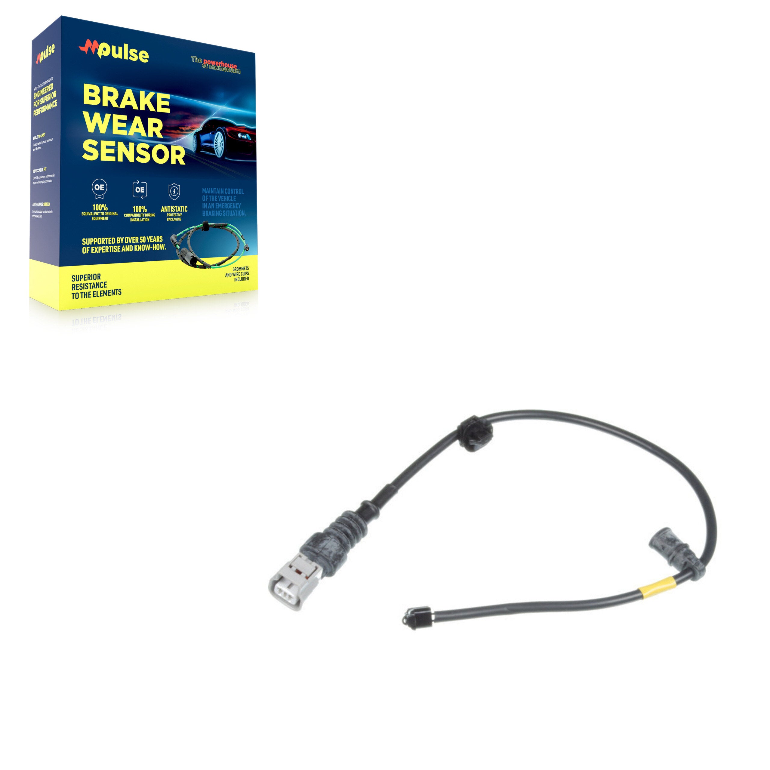 Mpulse SEN-2BWS0049 Disc Brake Pad Wear Sensor for 2009-2016 Lexus LS460 - Front Right, Front Left