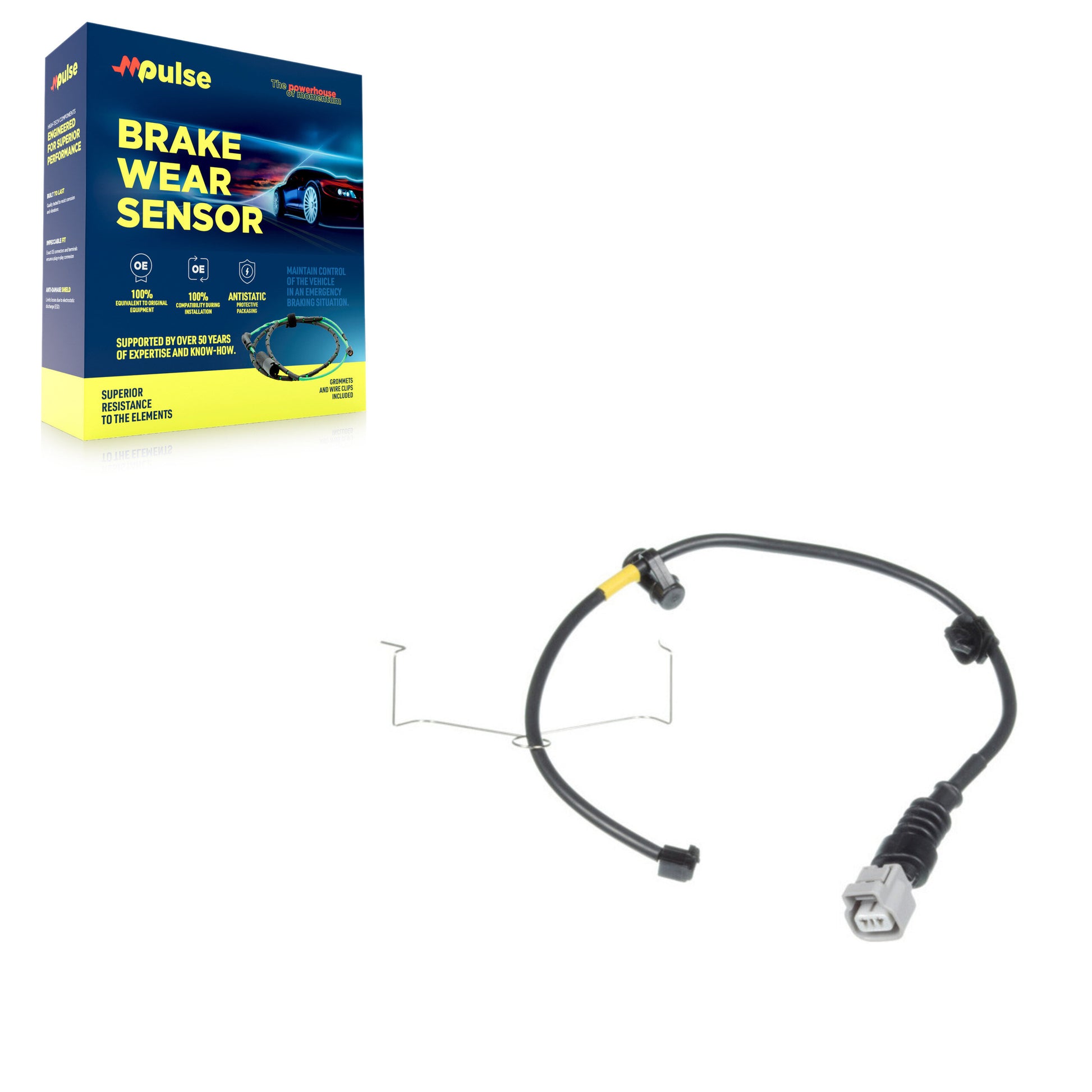 Mpulse SEN-2BWS0051 Disc Brake Pad Wear Sensor for 2009-2016 Lexus LS460 - Front Left