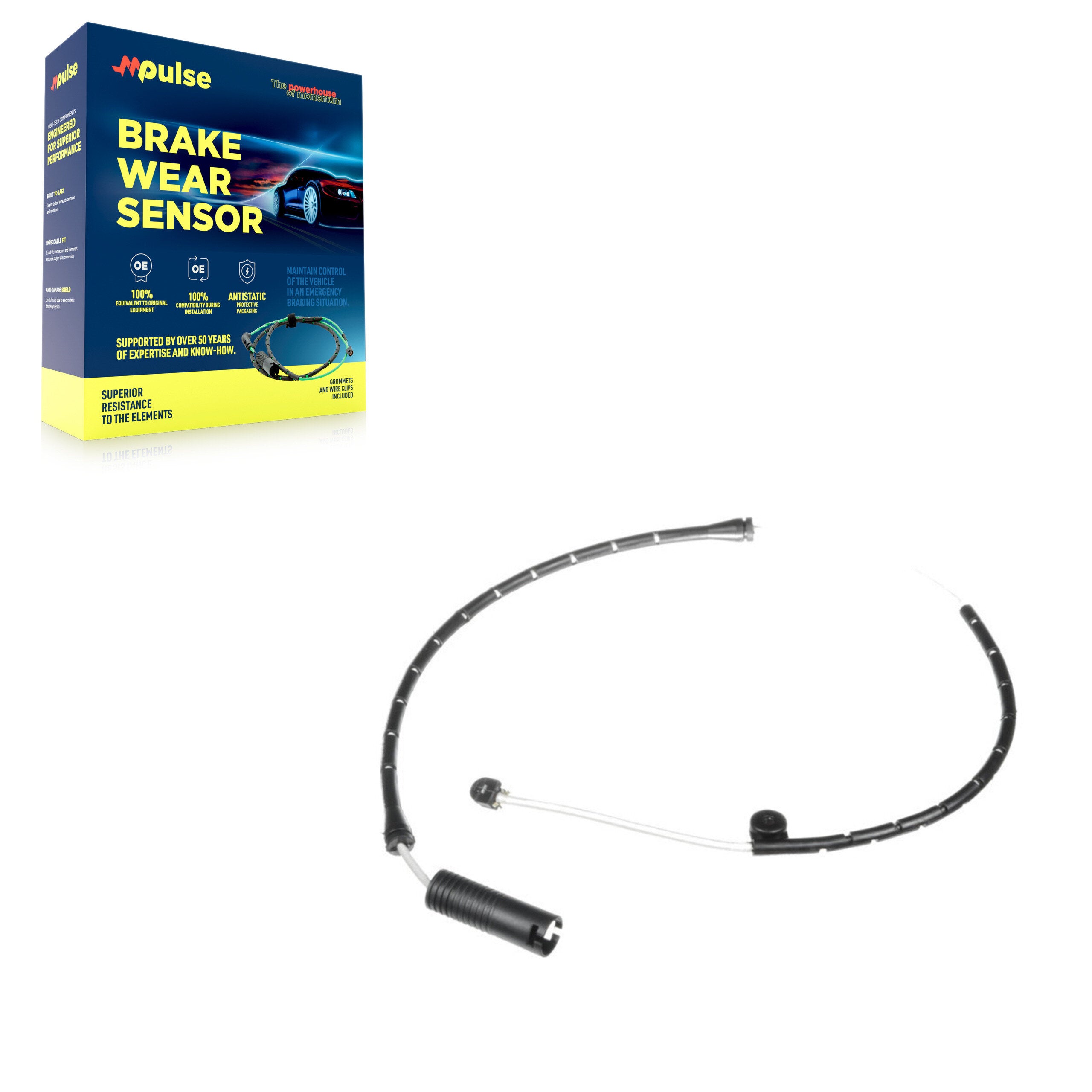 Mpulse SEN-2BWS0121 Disc Brake Pad Wear Sensor for 2000-2006 BMW X5 - Front