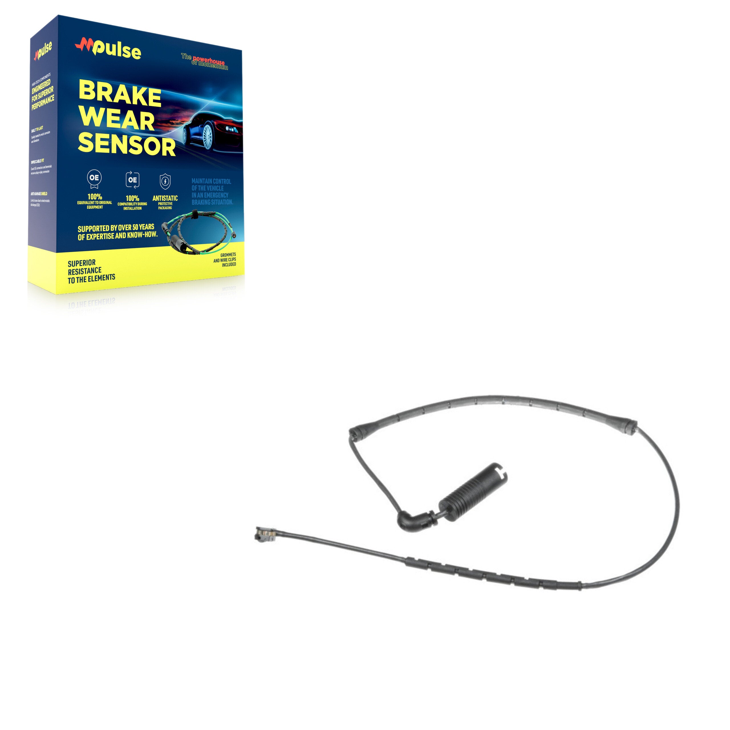 Mpulse SEN-2BWS0122 Disc Brake Pad Wear Sensor for 2000-2006 BMW X5 - Rear