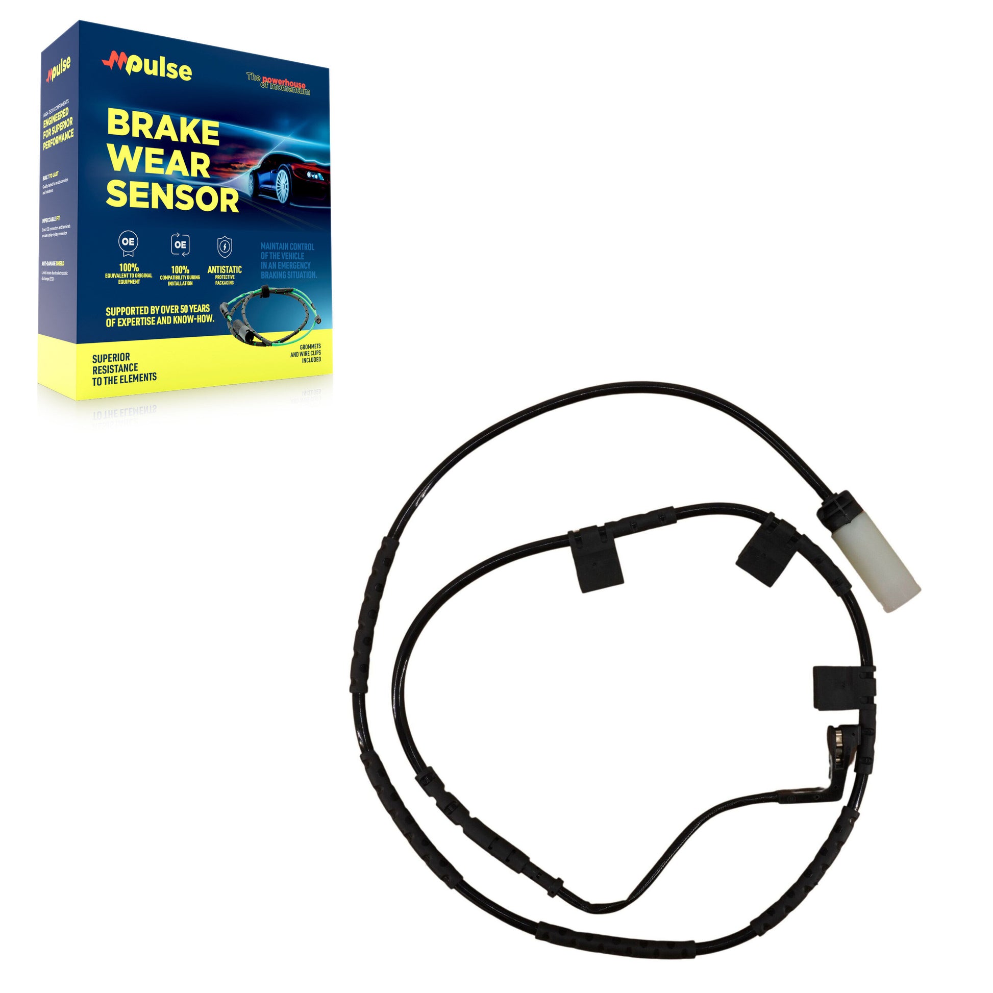 Mpulse SEN-2BWS0198 Disc Brake Pad Wear Sensor for 2006-2013 Mini Cooper - Rear
