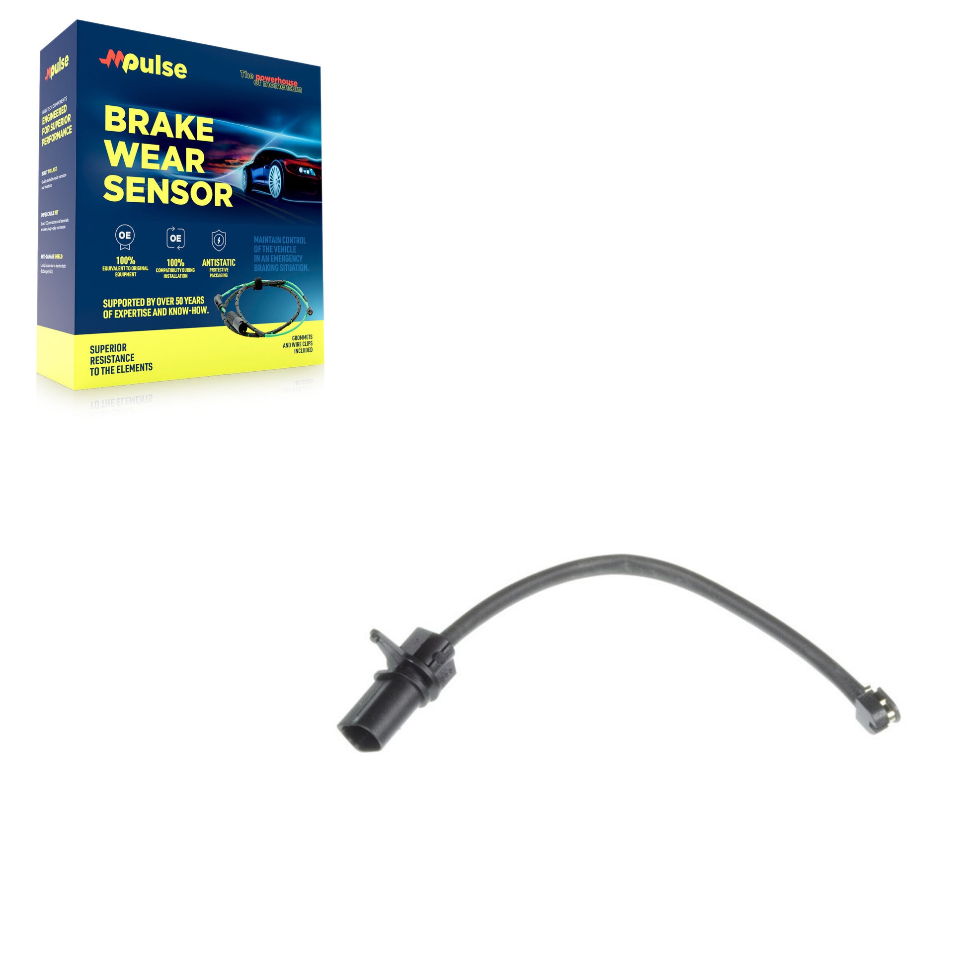 Mpulse SEN-2BWS0199 Disc Brake Pad Wear Sensor for 2008-2023 Audi R8 - Rear