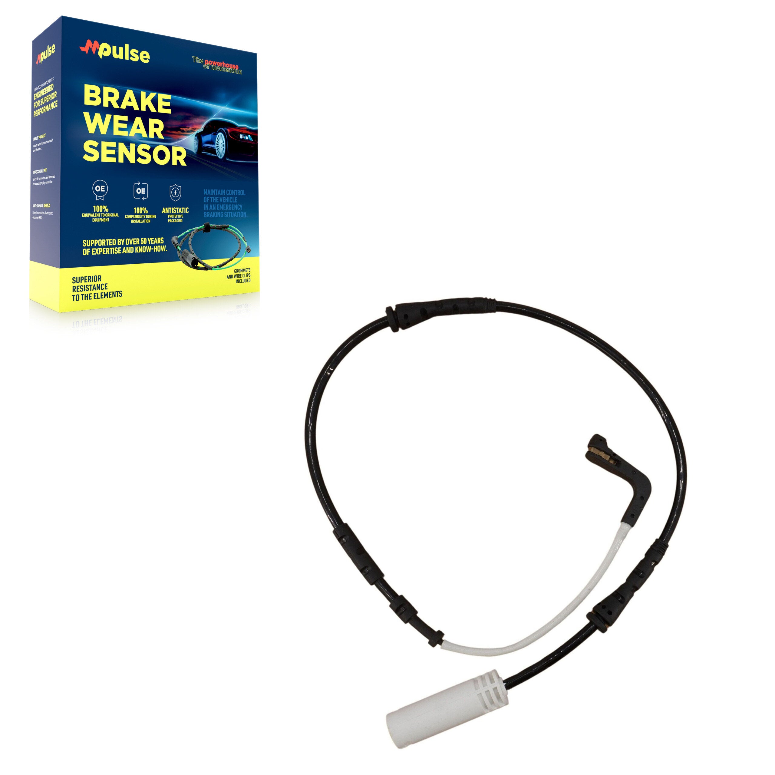 Mpulse SEN-2BWS0212 Disc Brake Pad Wear Sensor for 2008-2013 BMW M3 - Front Right
