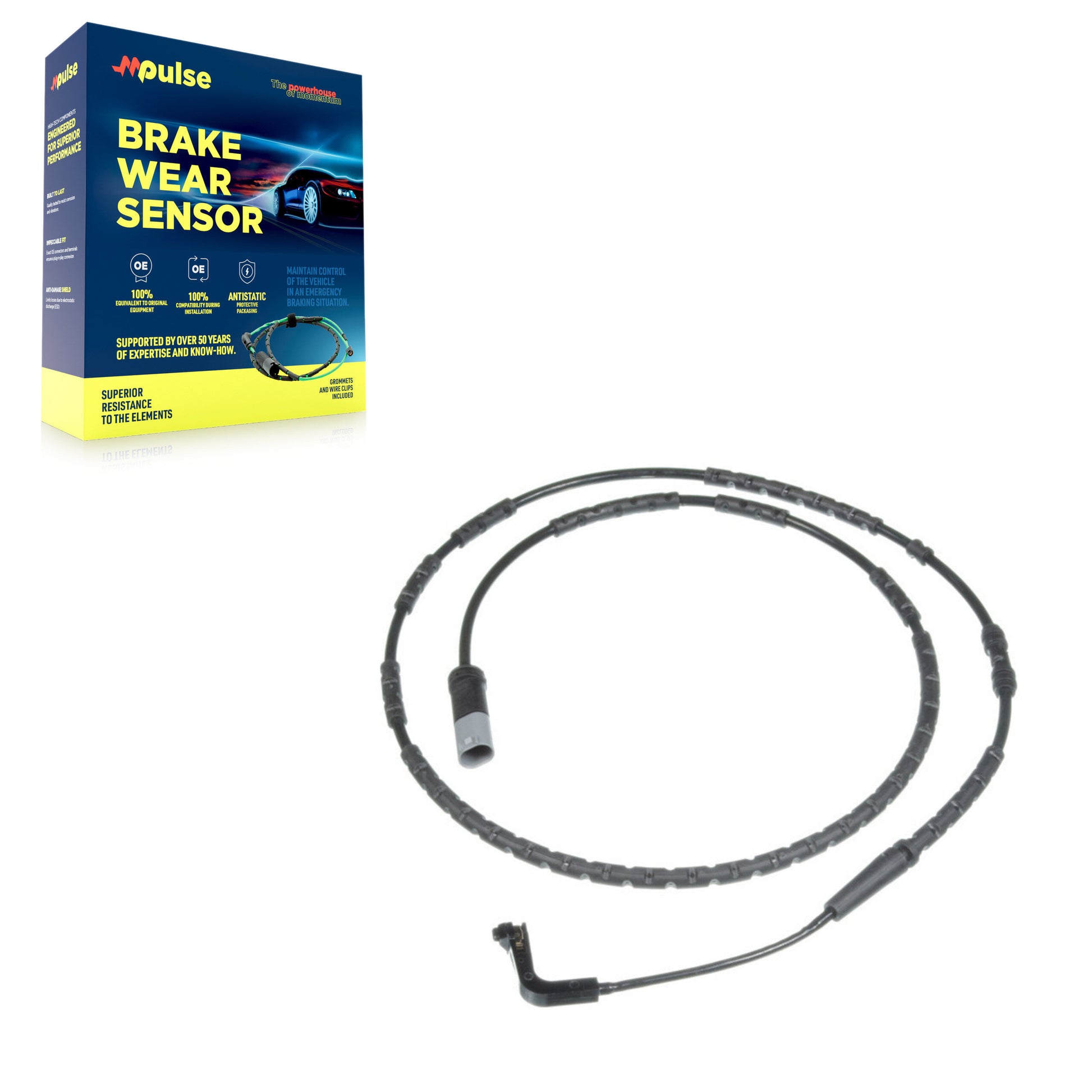 Mpulse SEN-2BWS0259 Disc Brake Pad Wear Sensor for 2009-2010 BMW Z4 - Rear