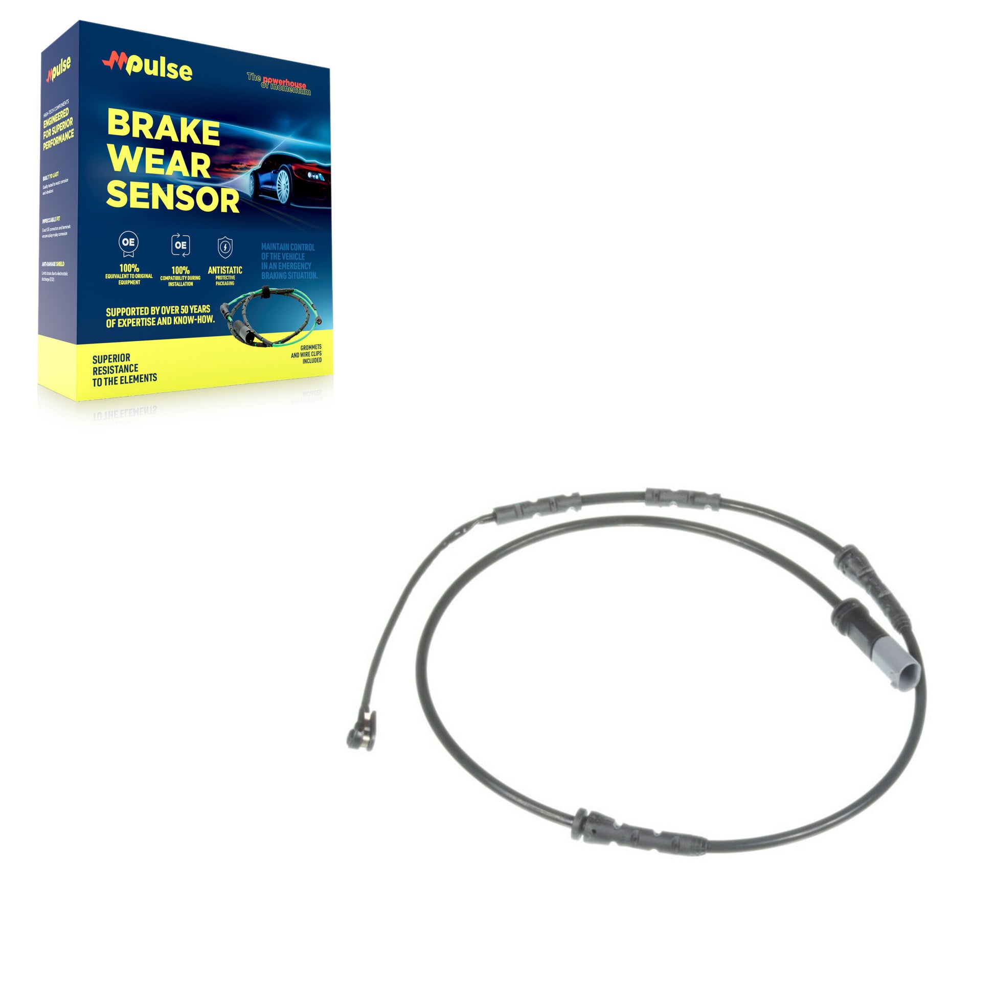 Mpulse SEN-2BWS0264 Disc Brake Pad Wear Sensor for 2011-2018 BMW X4, BMW X3 - Front