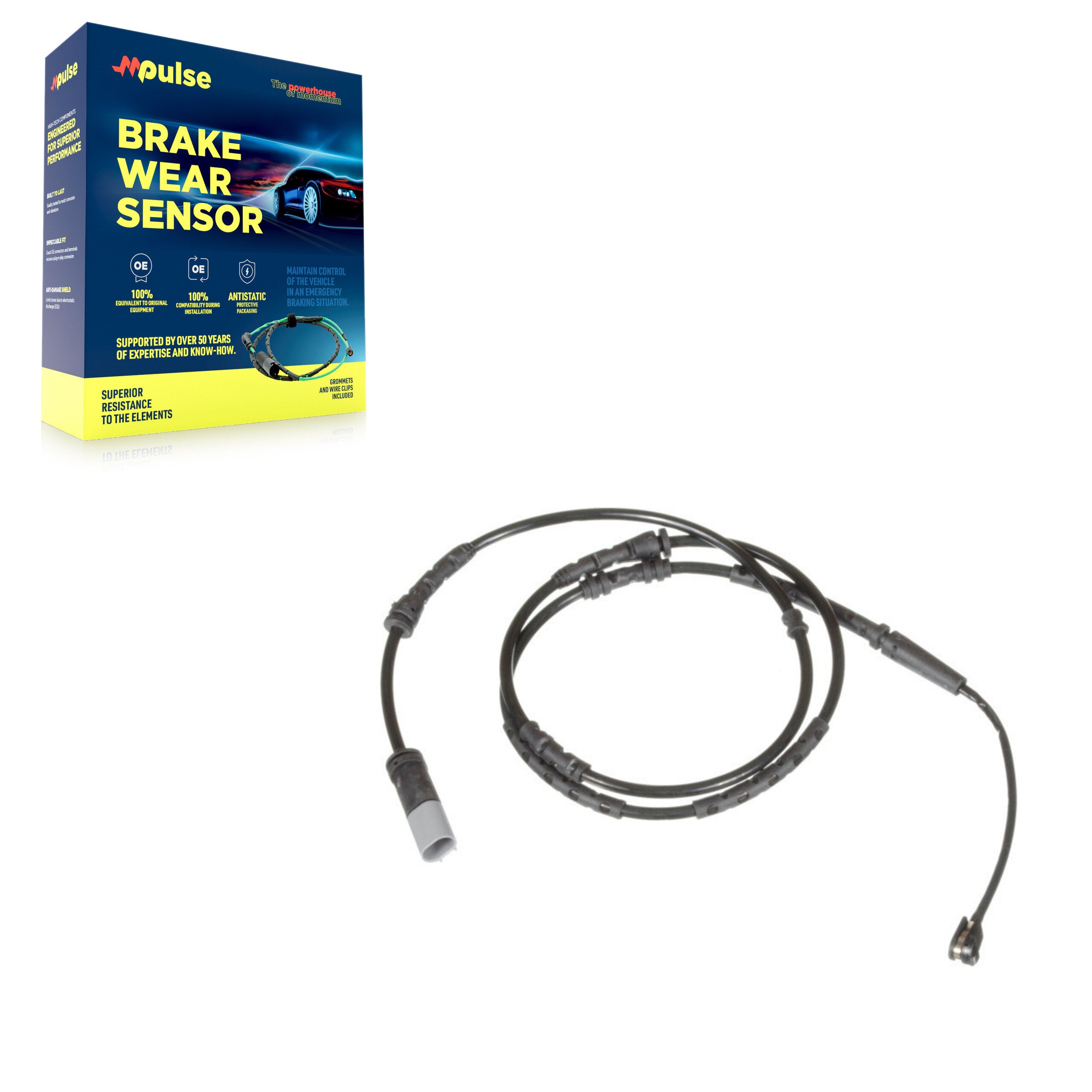 Mpulse SEN-2BWS0269 Disc Brake Pad Wear Sensor for 2011-2018 BMW X4, BMW X3 - Rear