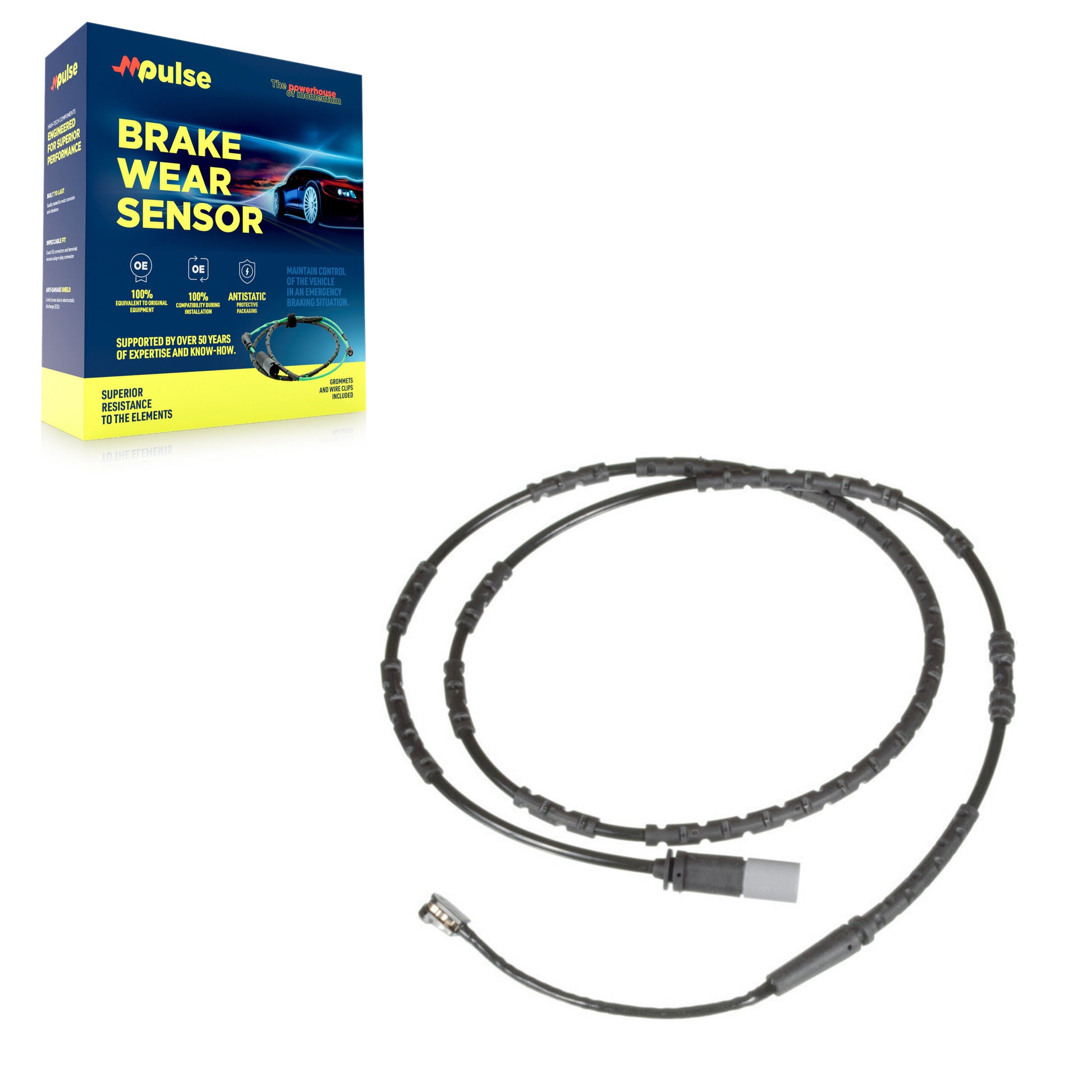 Mpulse SEN-2BWS0275 Disc Brake Pad Wear Sensor for 2010-2016 BMW Z4 - Rear
