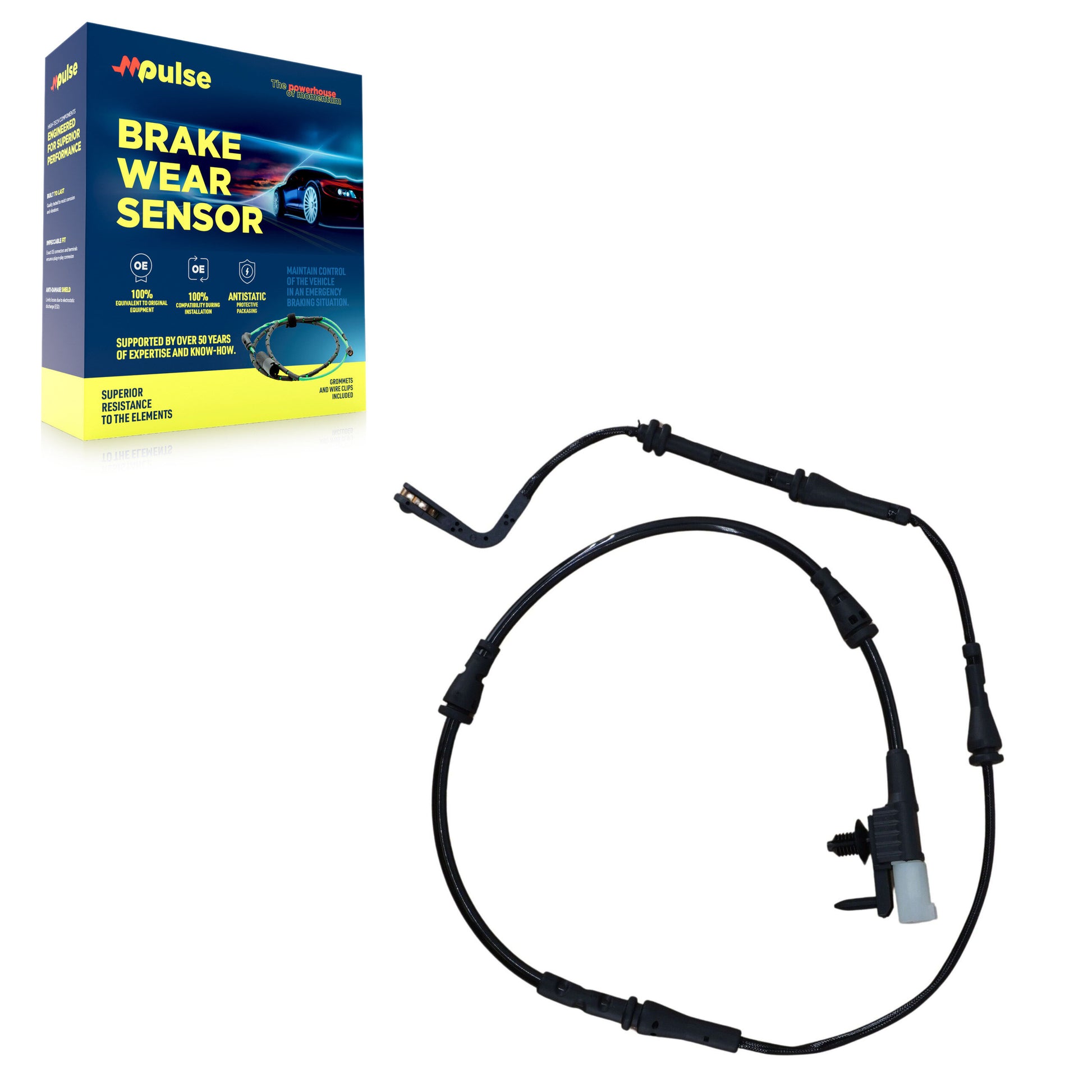 Mpulse SEN-2BWS0439 Disc Brake Pad Wear Sensor for 2016-2020 Land Rover Discovery Sport - Rear