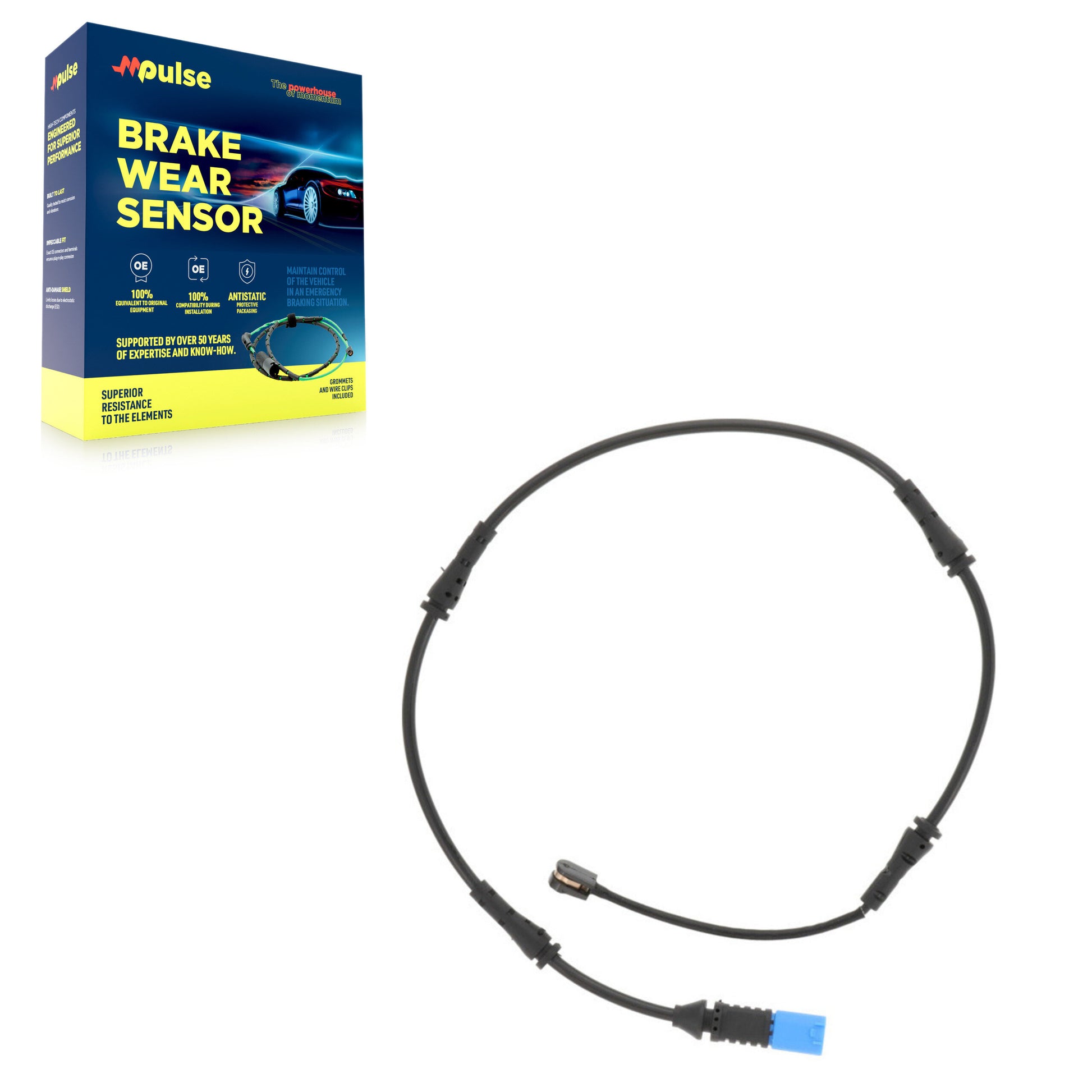 Mpulse SEN-2BWS0454 Disc Brake Pad Wear Sensor for 2019-2025 BMW X5, BMW X6, BMW X7 - Rear